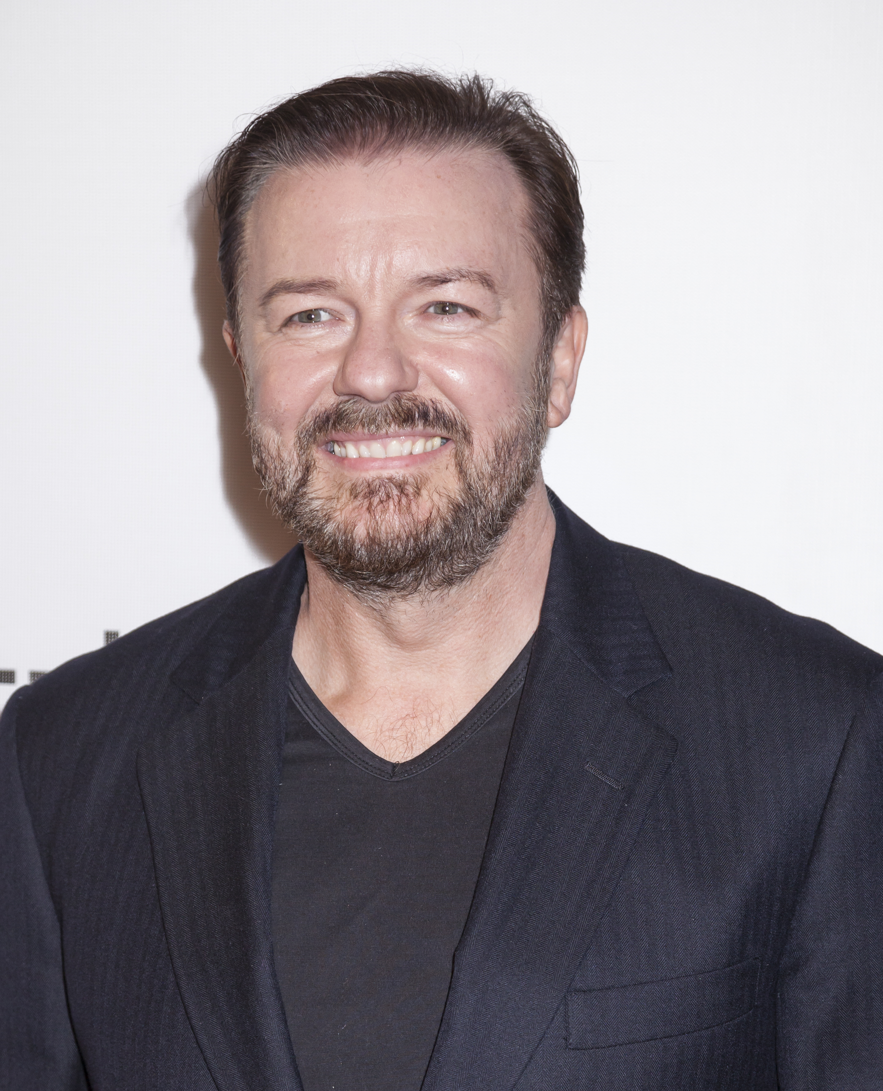 Ricky Gervais attends the Tribeca Film Festival in NYC in 2016.