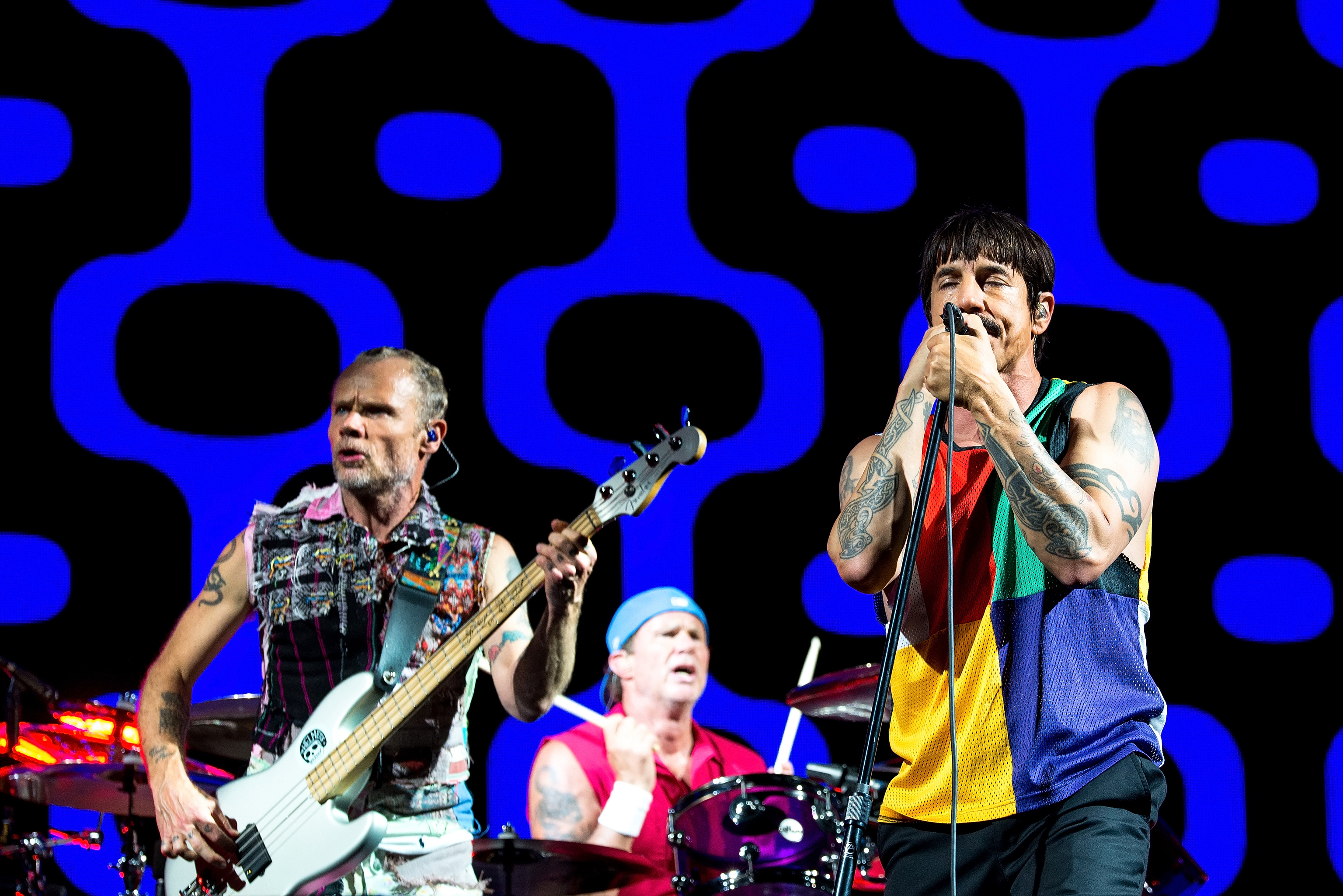 Red Hot Chili Peppers perform at FIB Benicssim in 2017.