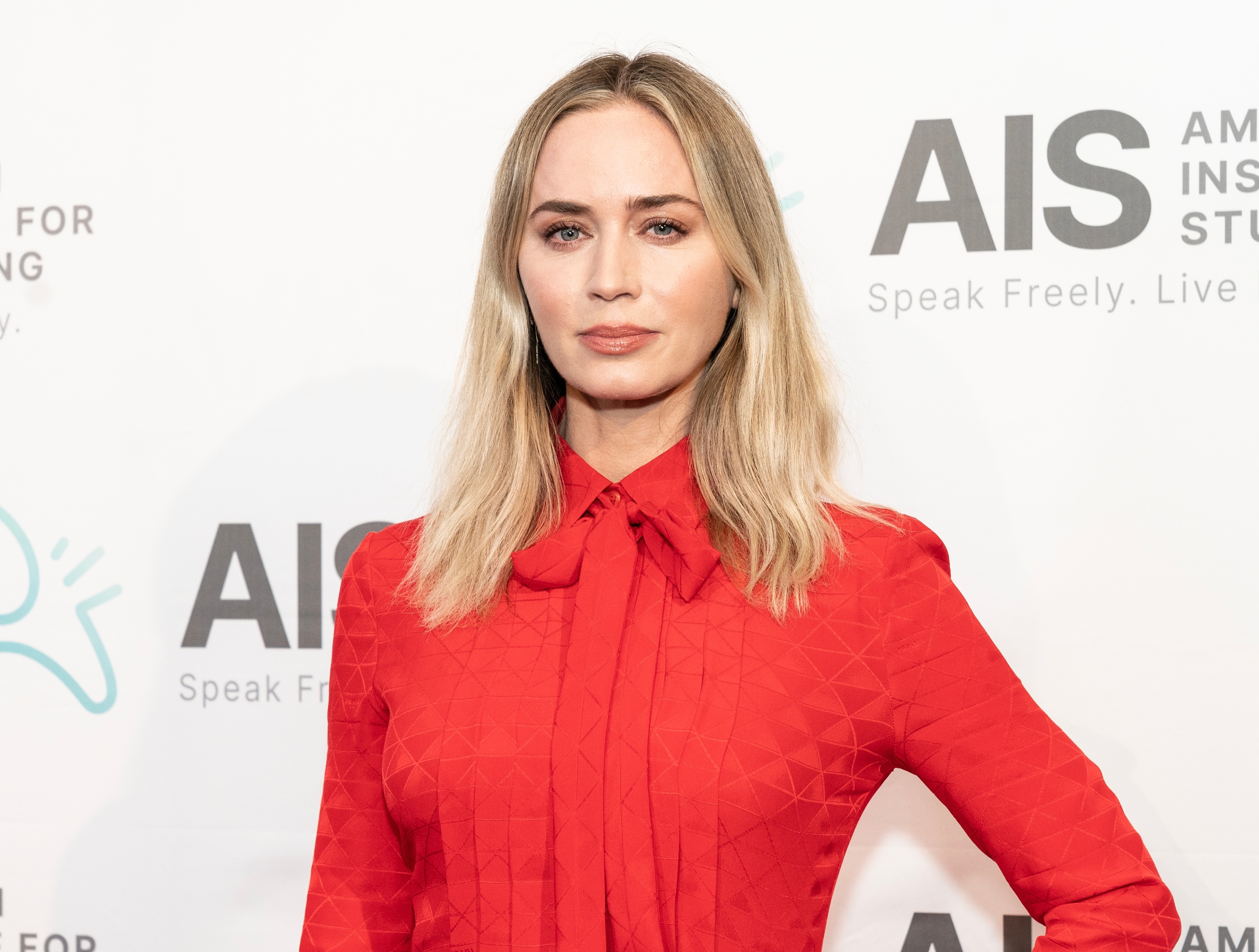 Emily Blunt attends the 17th Annual AIS Gala in June.