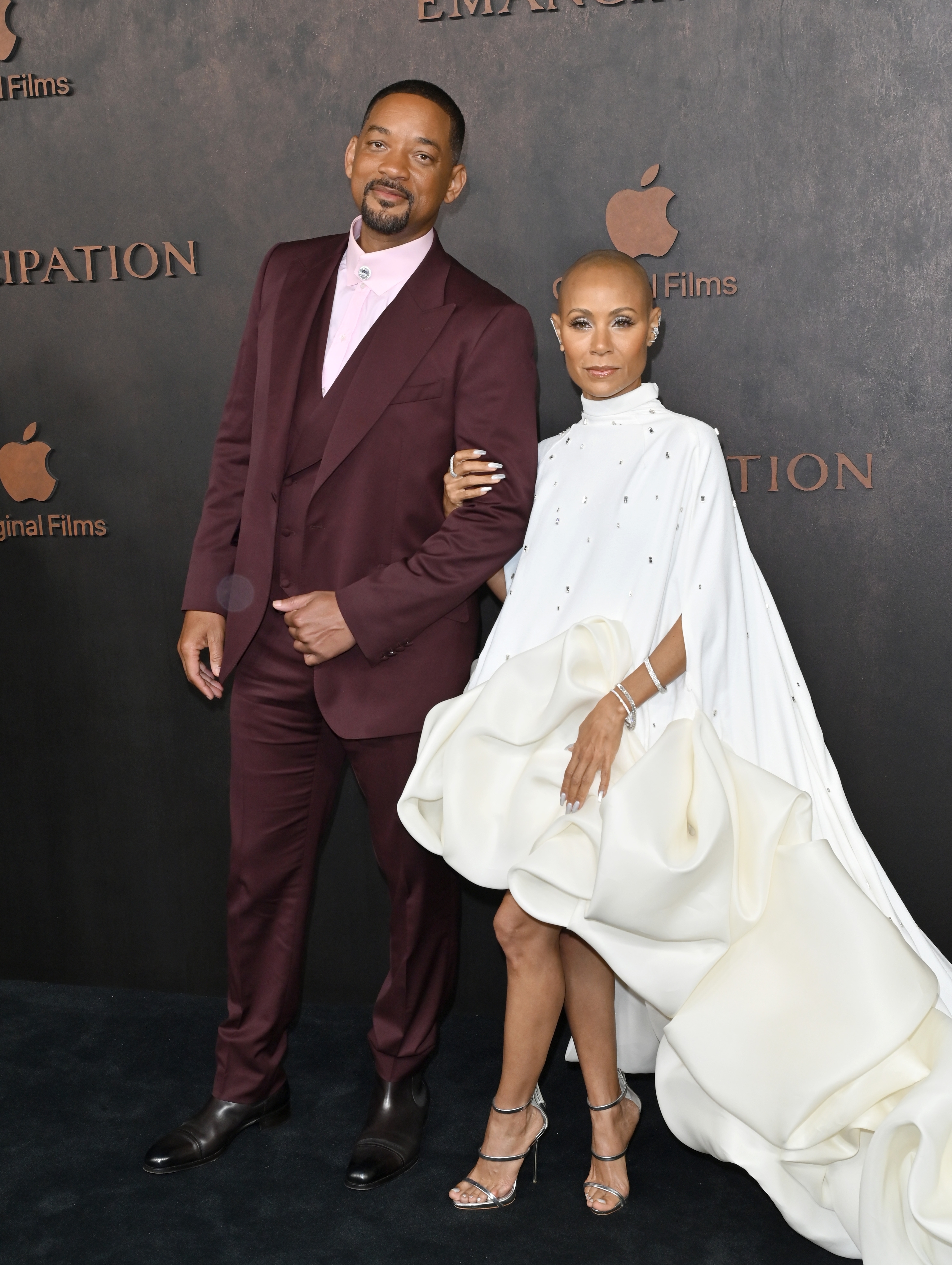 Will Smith and Jada Pinkett Smith pictured in November 2022.