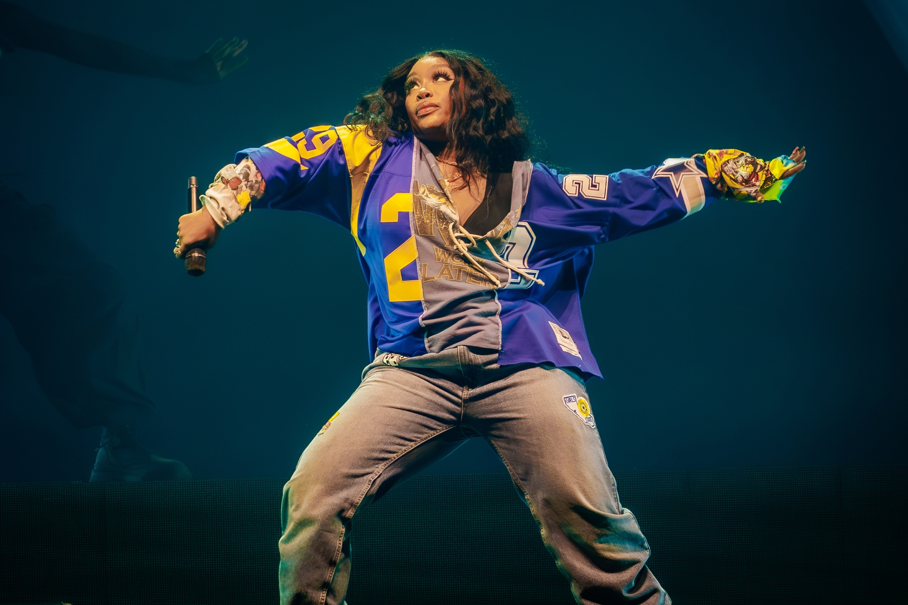 SZA performs at the Ziggo Dome, Amsterdam, in June.