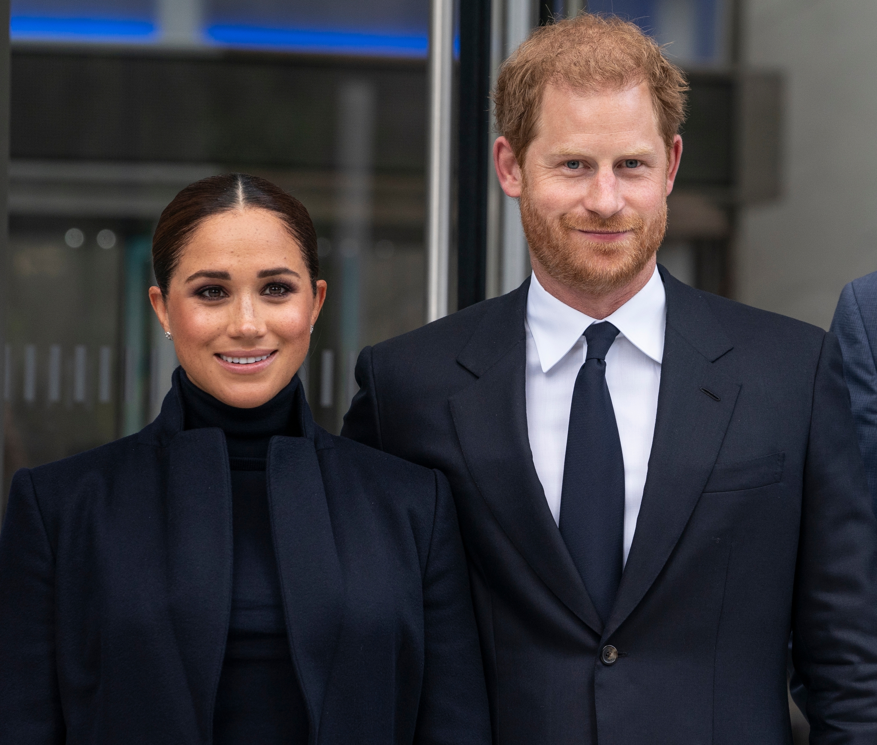 The Duke and Duchess of Sussex in New York City in 2021.