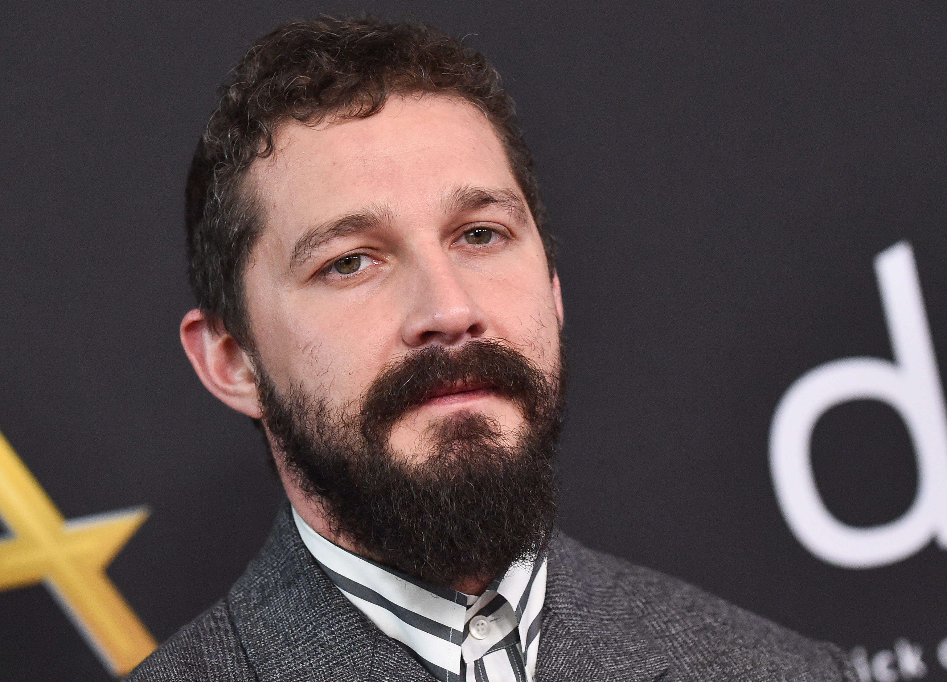 Shia LaBeouf at the 2019 Hollywood Film Awards.