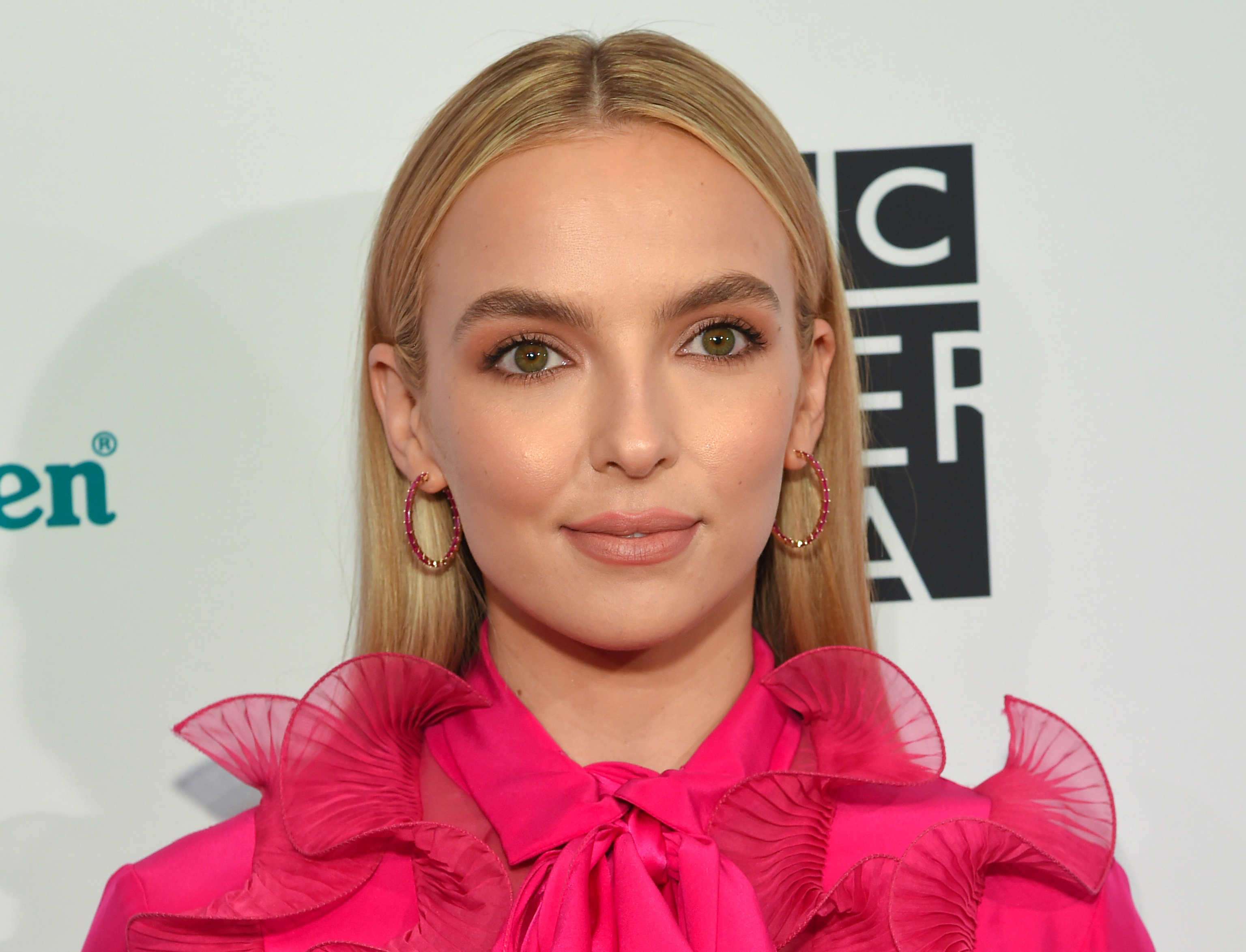 Jodie Comer at The BAFTA Los Angeles Tea Party 2020.