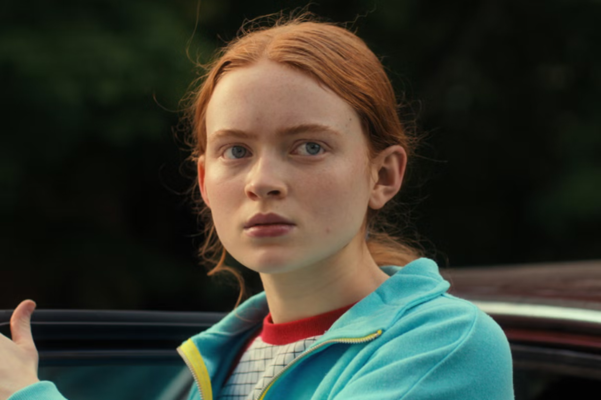 Sadie Sink in Stranger Things.