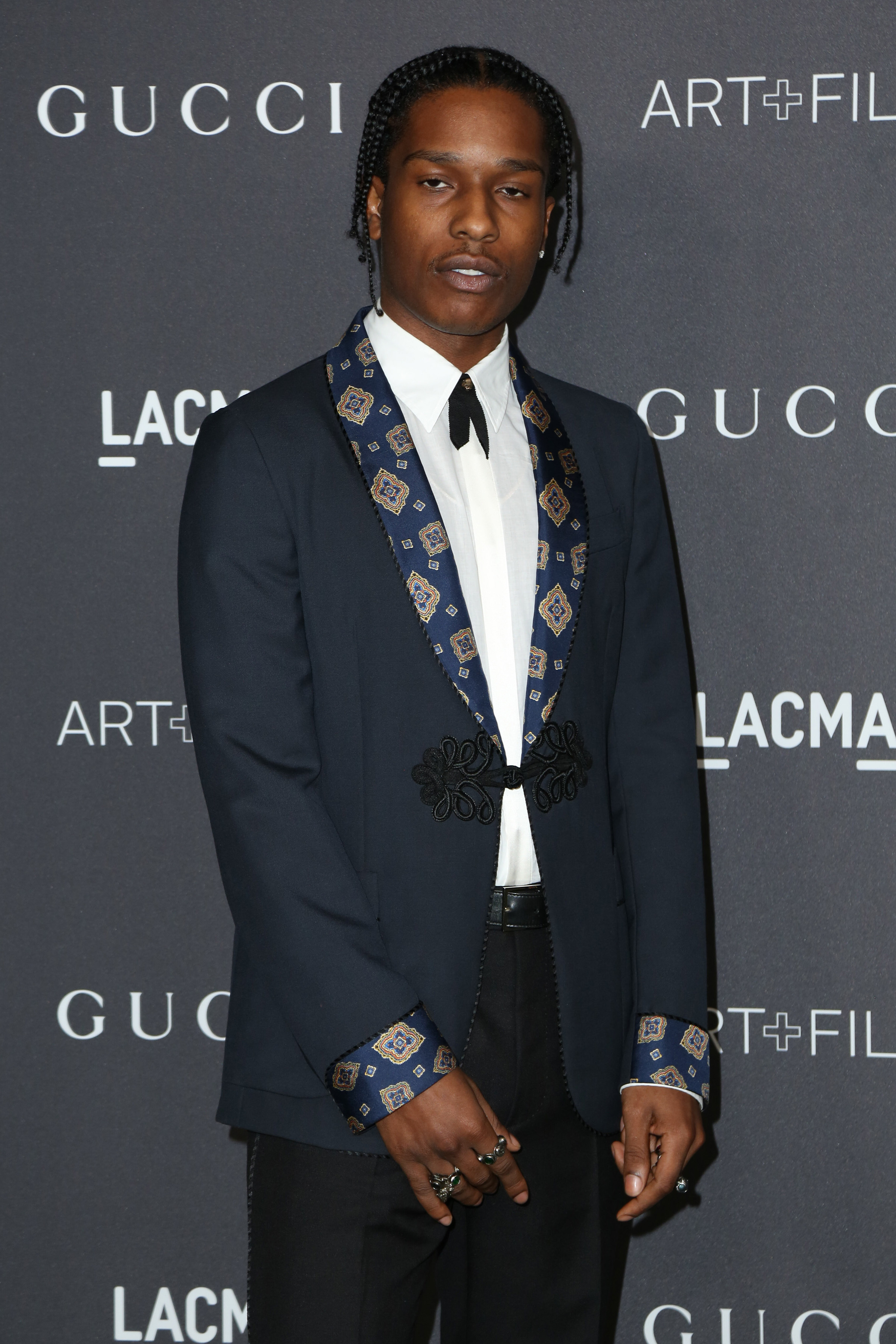 A$AP Rocky, pictured in Los Angeles in 2016.