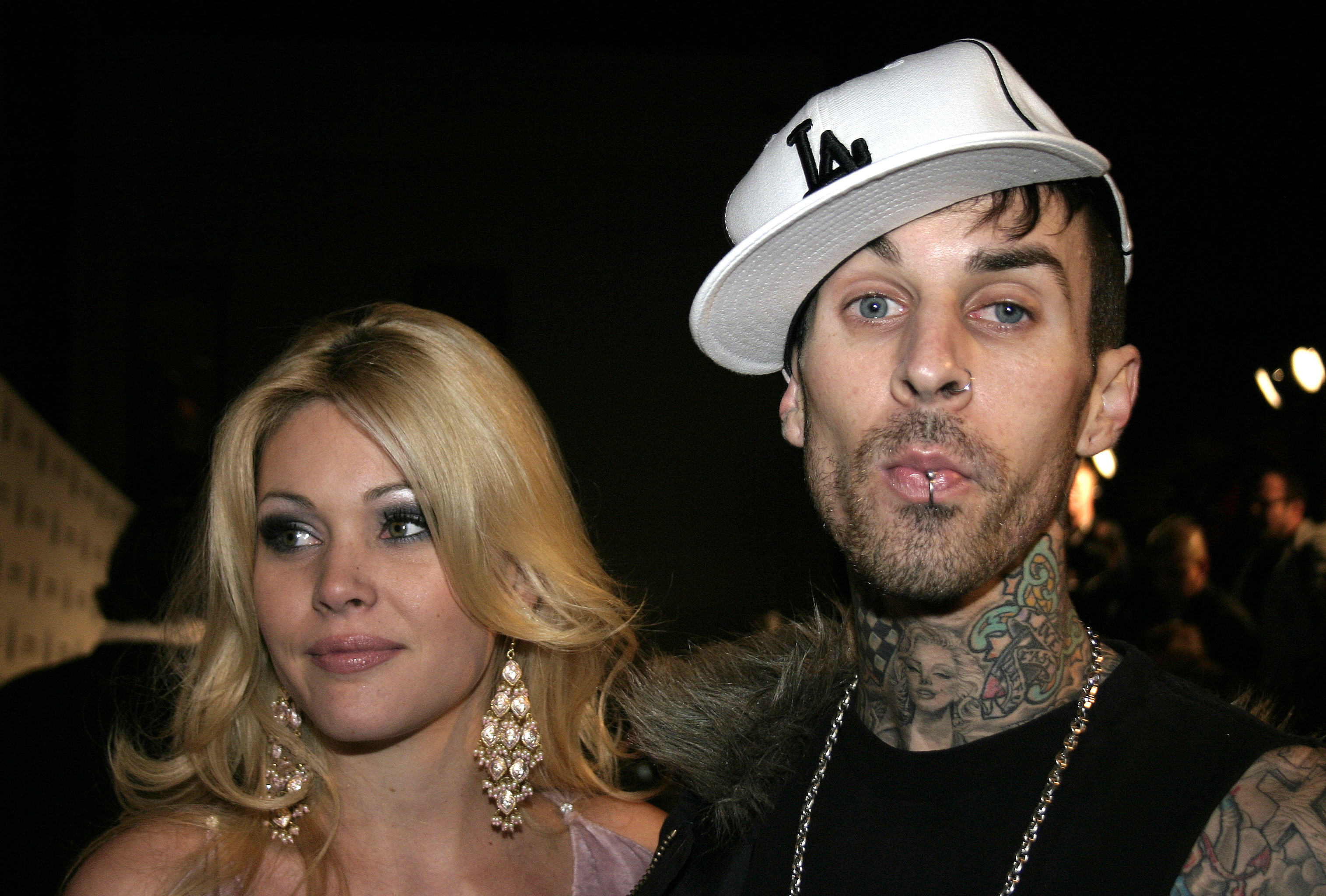 Travis Barker and Shanna Moakler, pictured together in 2005.