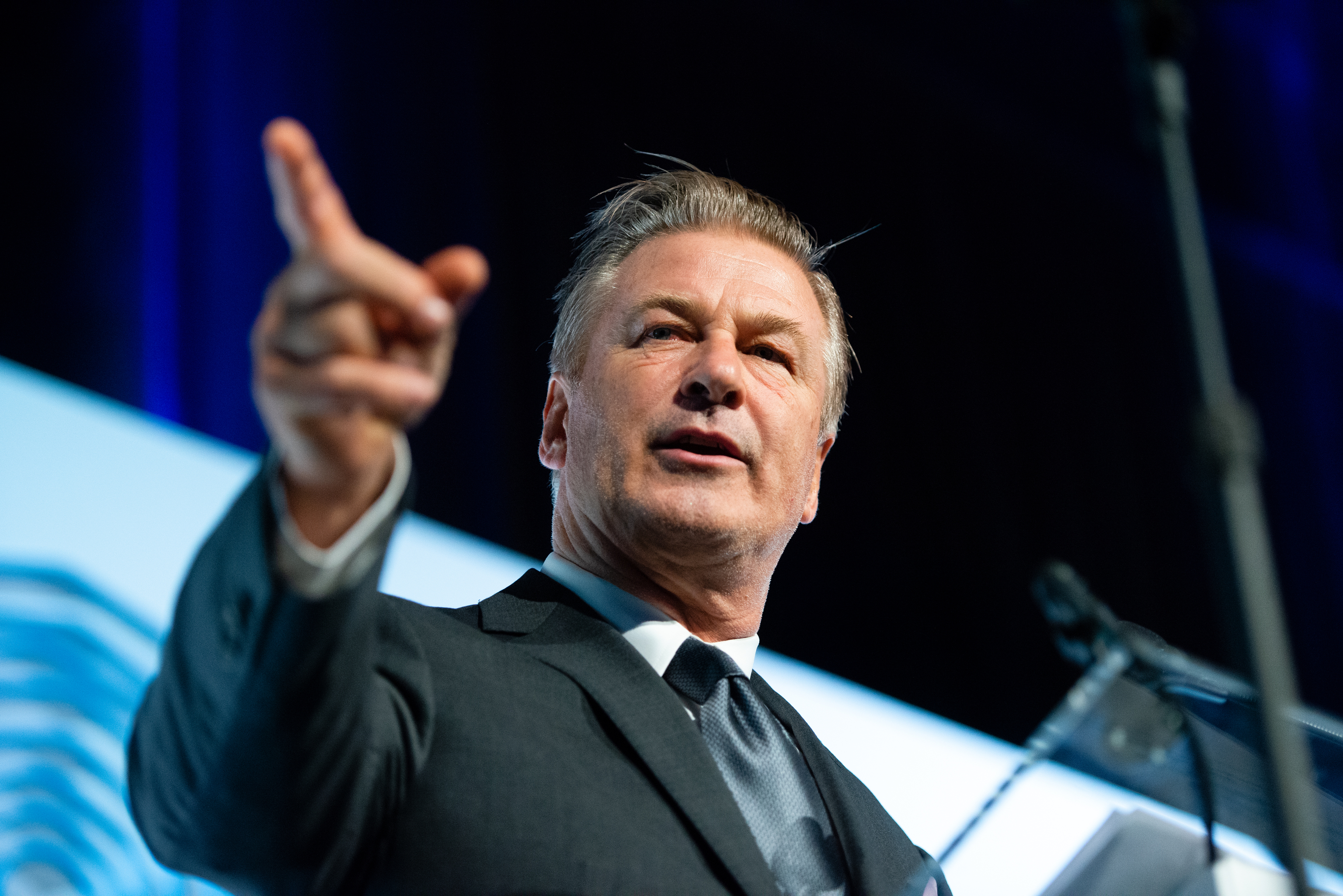 Actor Alec Baldwin emcees the United Nations Champions of the Earth Award Ceremony and Gala on September 26, 2019 in New York.