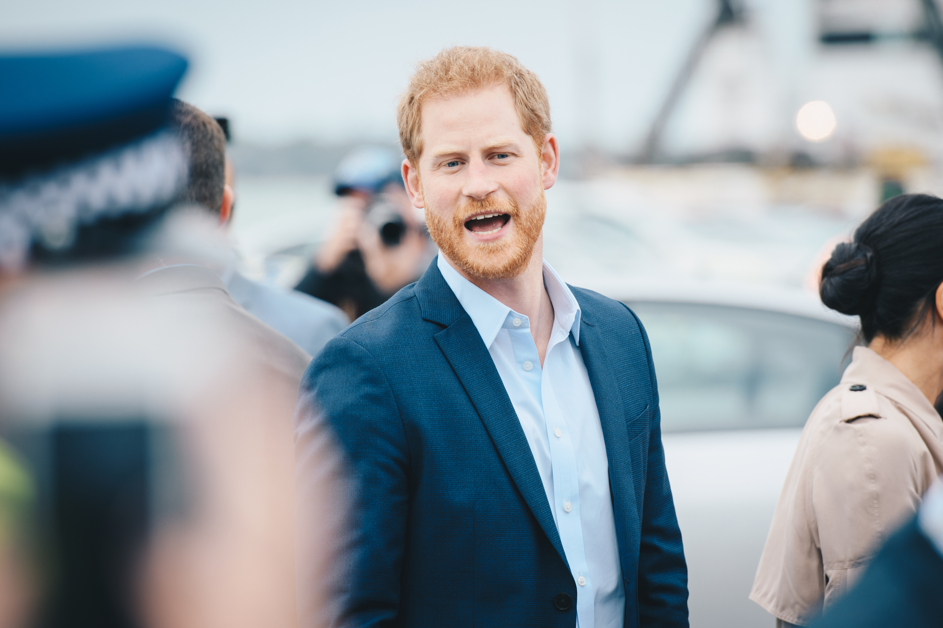 Prince Harry in Auckland during his New Zealand tour in 2018.