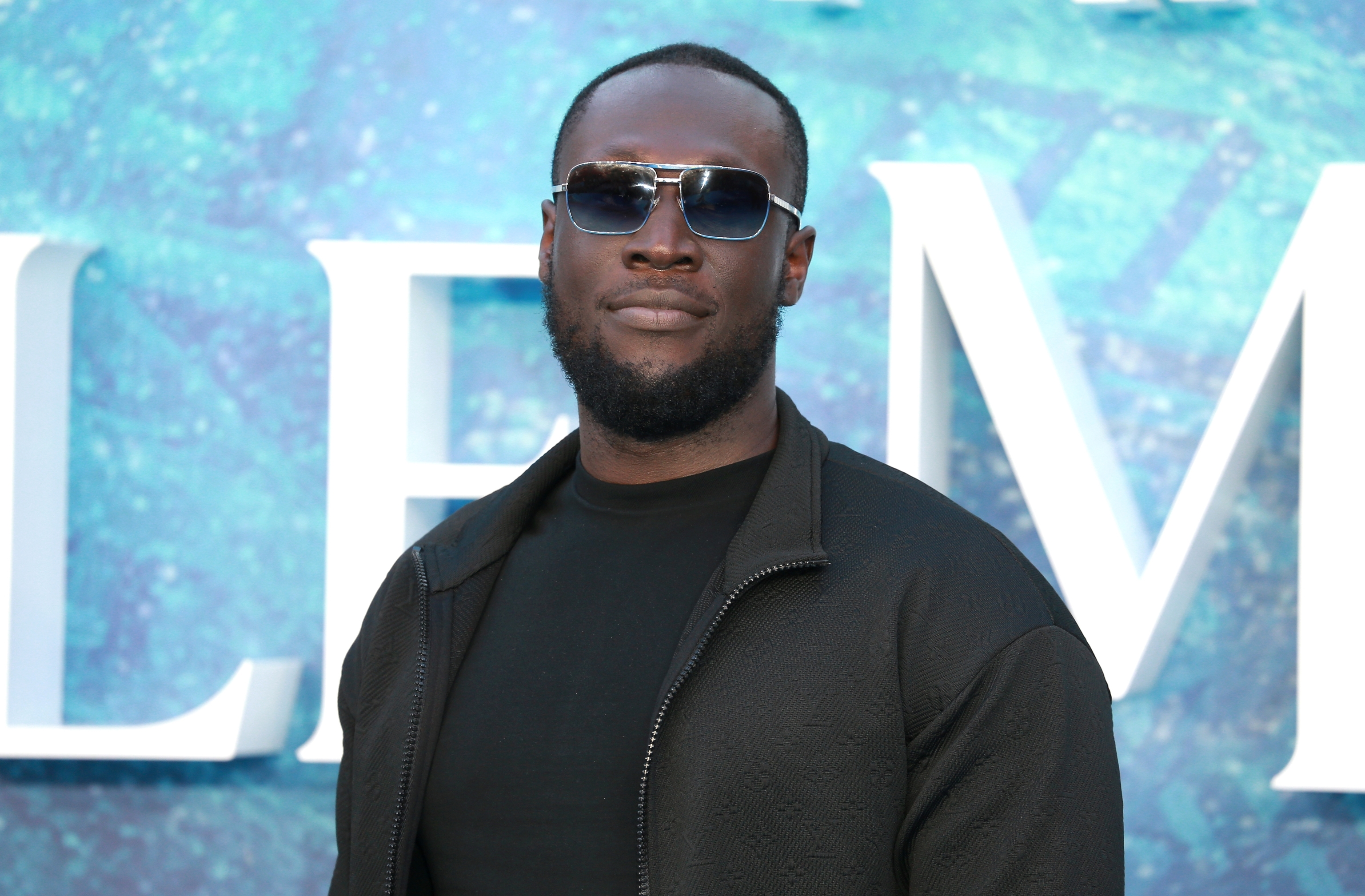 Stormzy at the UK premiere of 'The Little Mermaid' in May 2023.