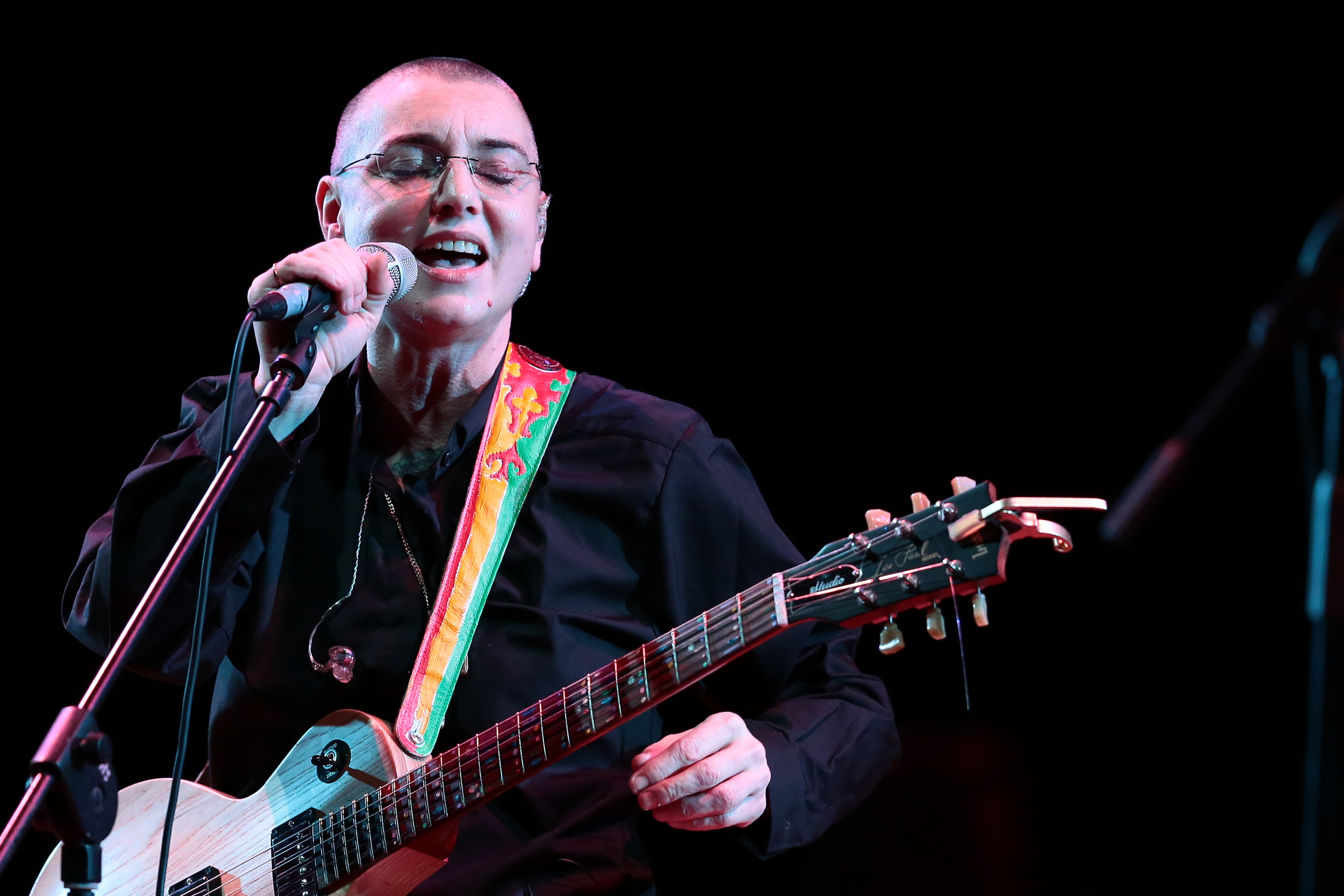 Sinéad O'Connor performs in Venice, Italy, in 2013.