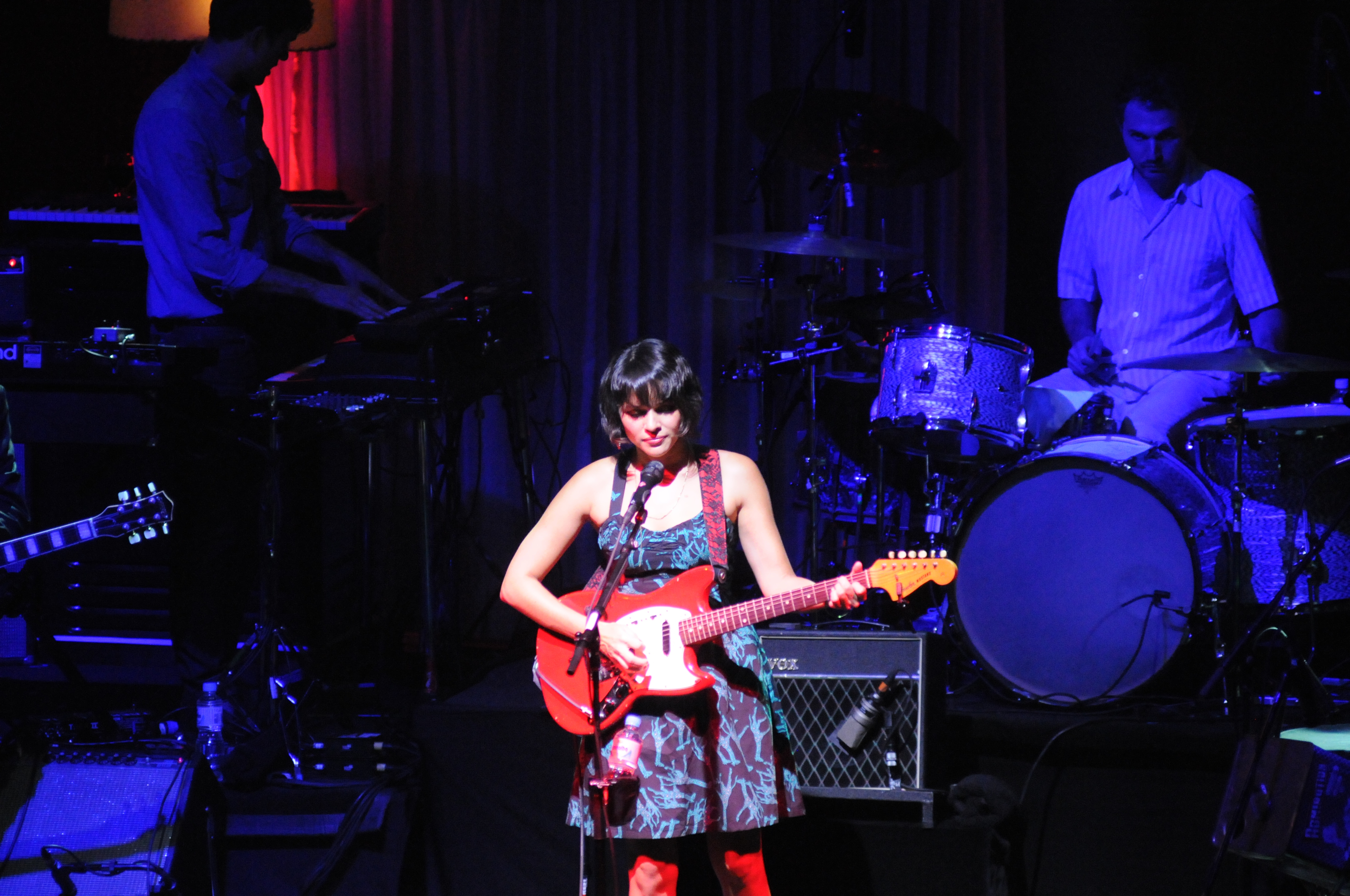 Show of the American singer Norah Jones, at Vivo-Rio, show house in the south zone of the city of Rio de Janeiro