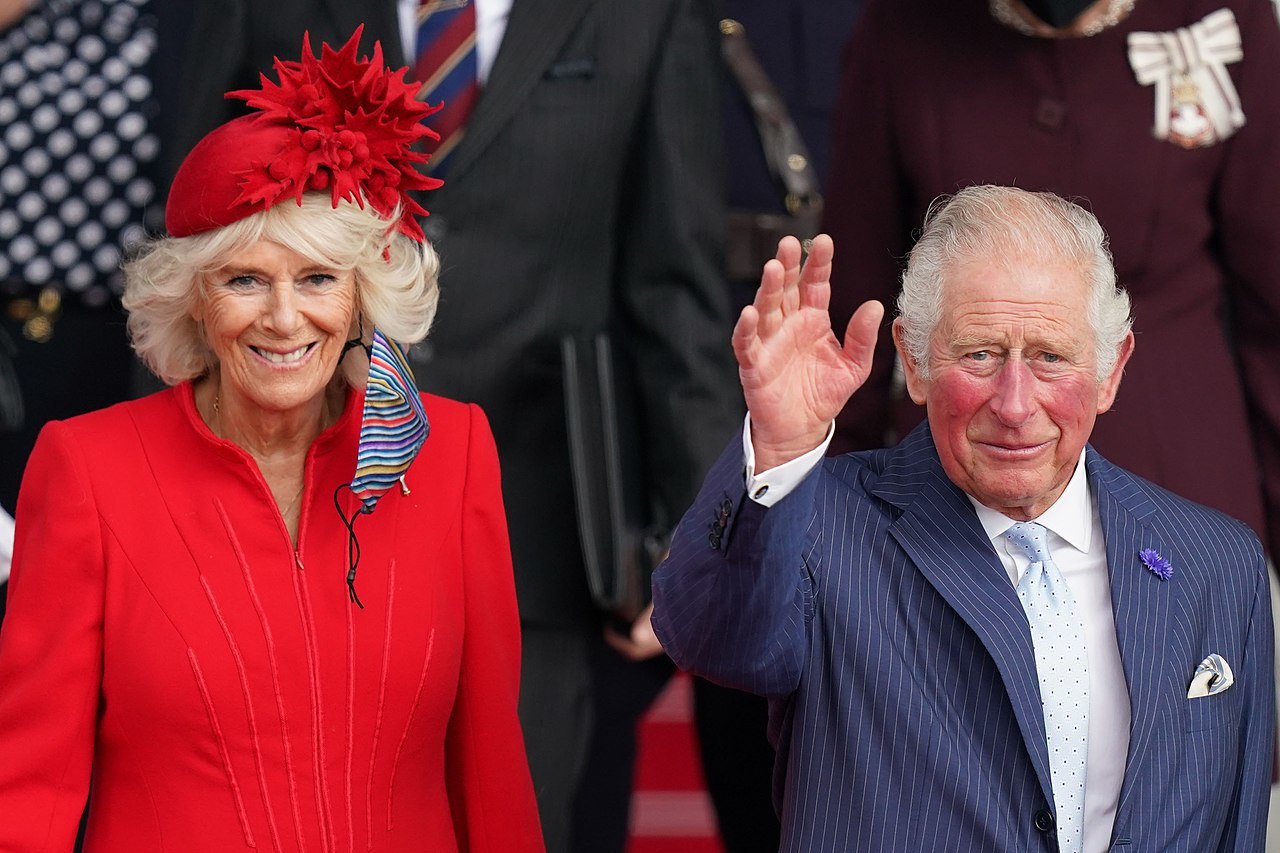 Queen Camilla and King Charles, in 2021.