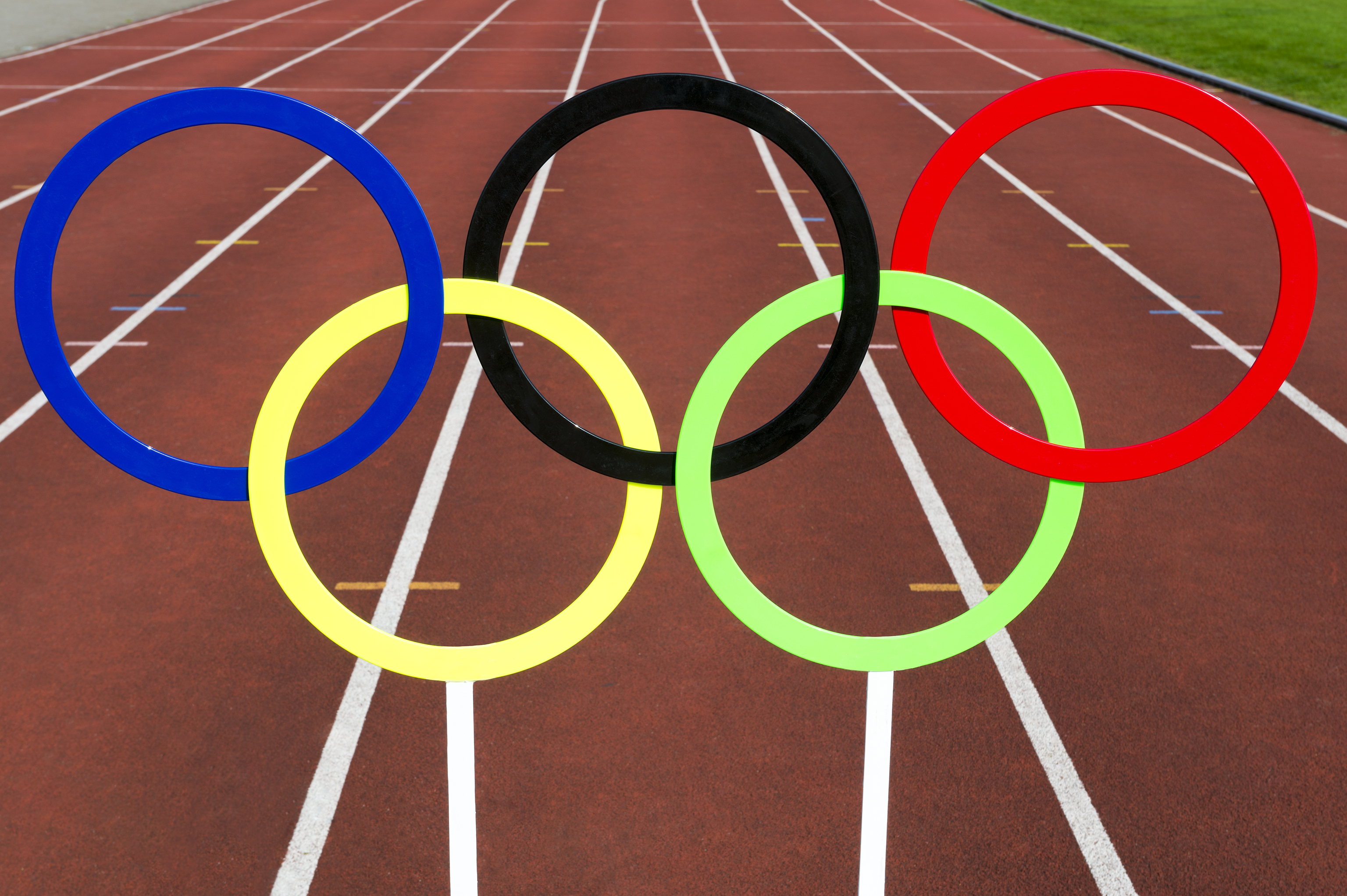 Olympics rings.