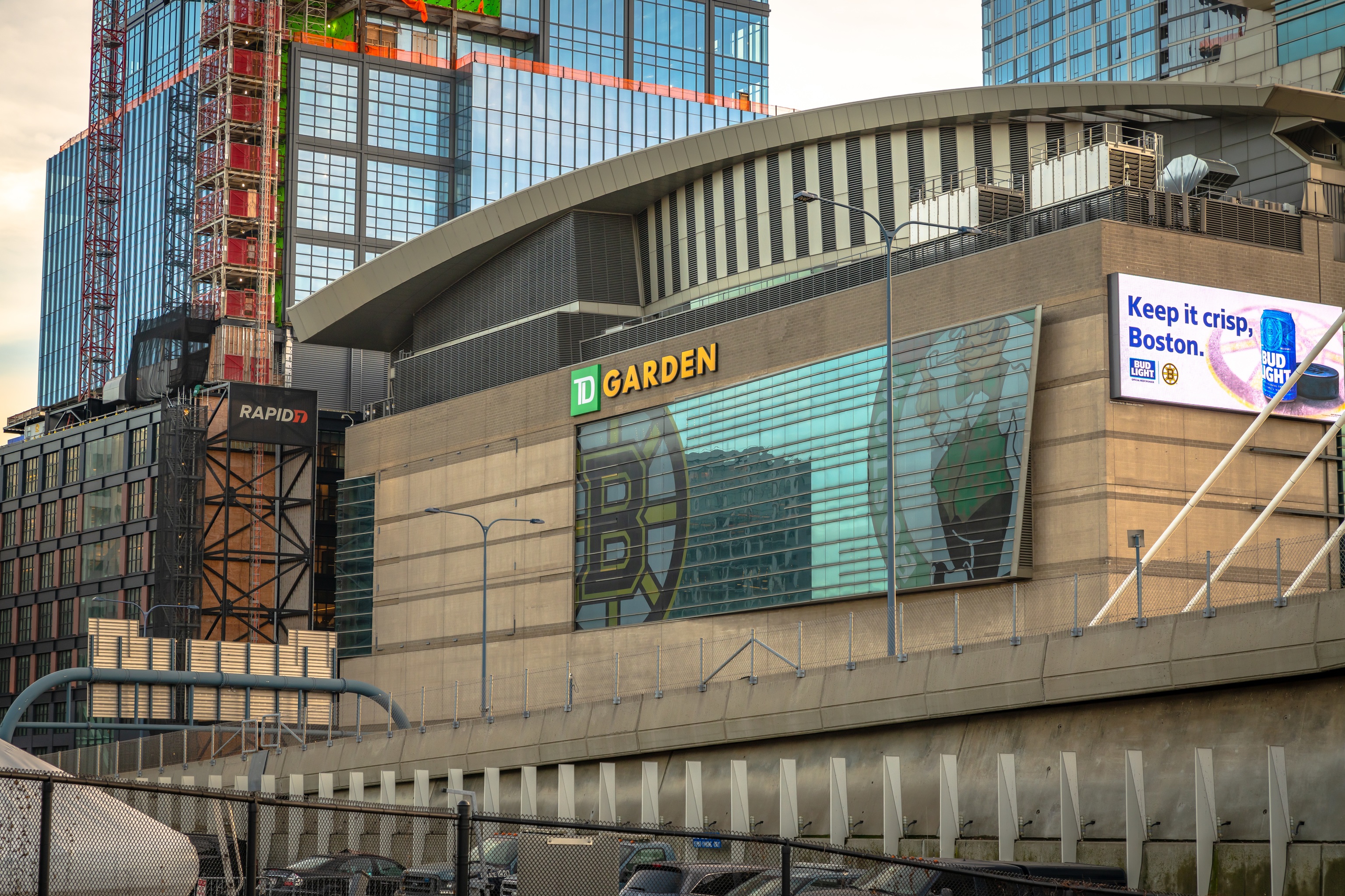 General view of the TD Garden.