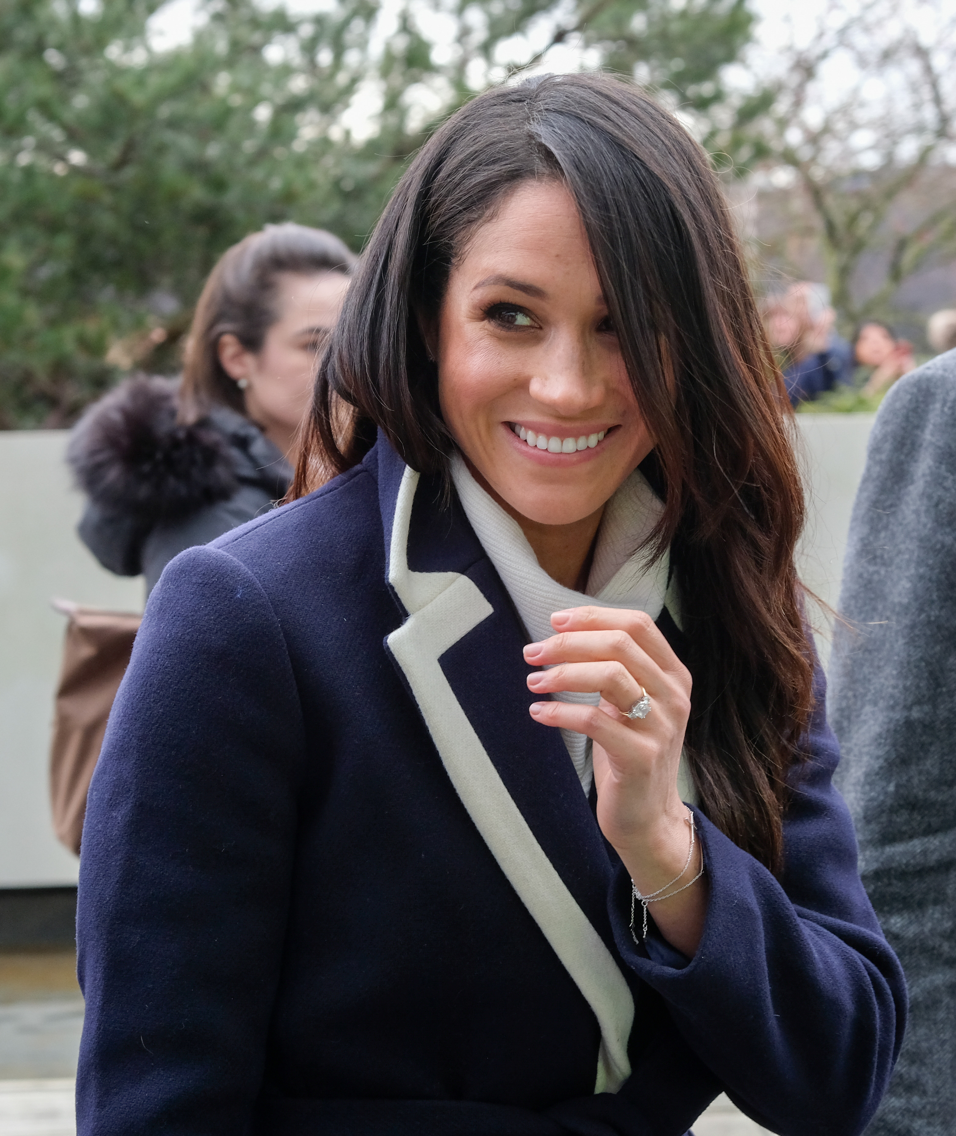 Meghan Markle in Birmingham, UK, in 2018