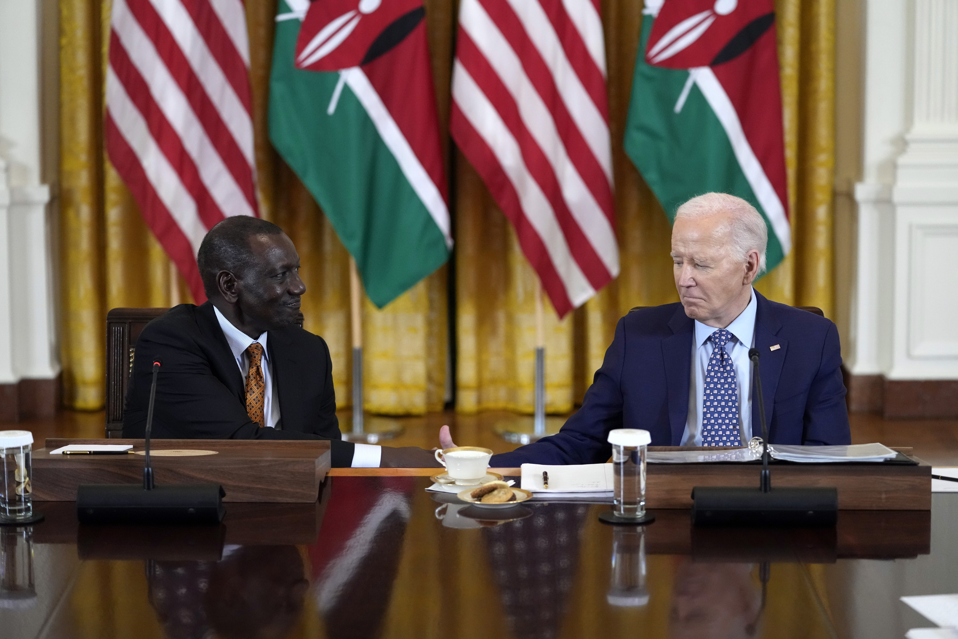 Biden is honoring Kenya with state visit as the East African nation prepares to send police to Haiti