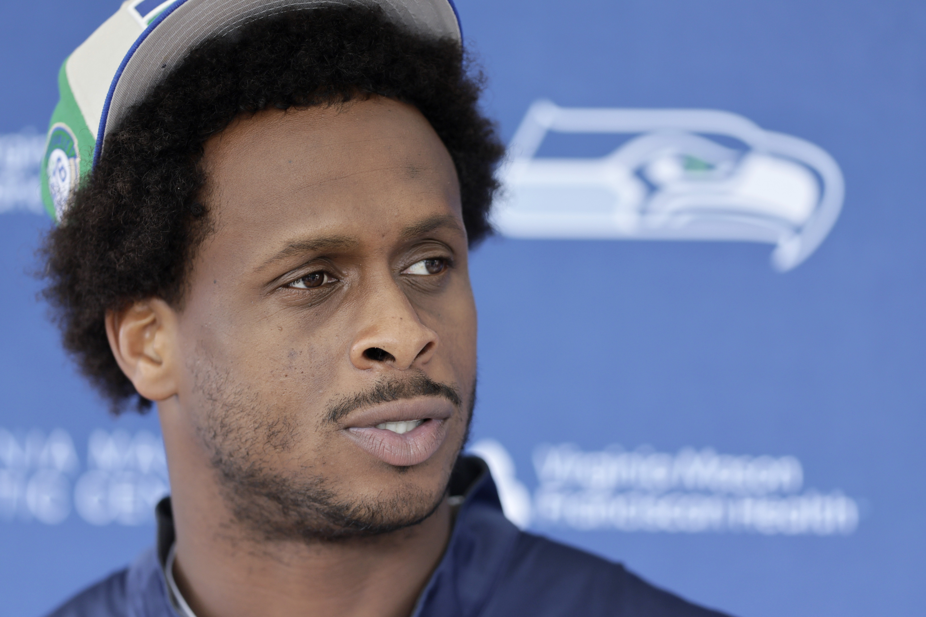 Seattle Seahawks quarterback Geno Smith.