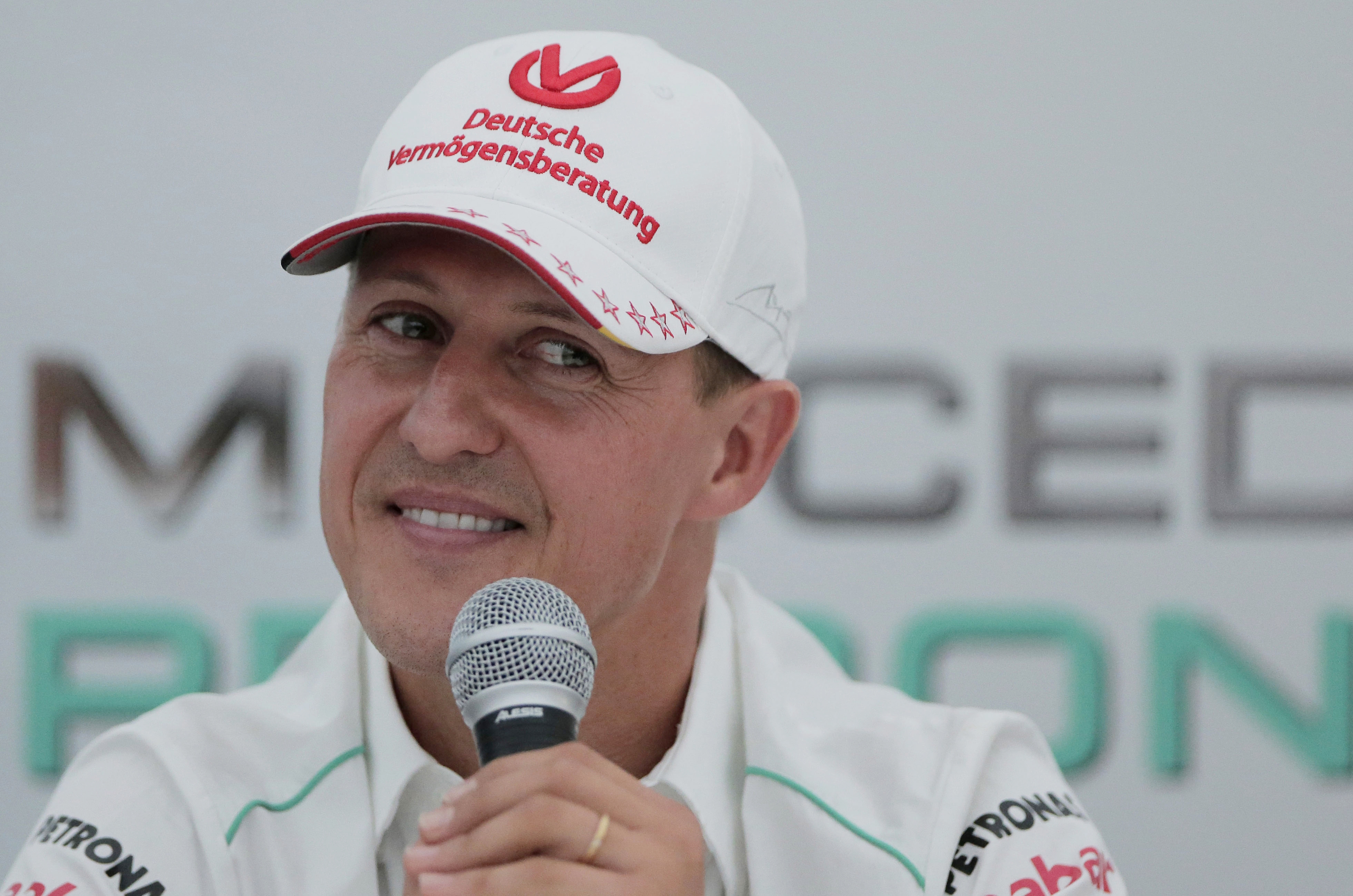 The driver Michael Schumacher.