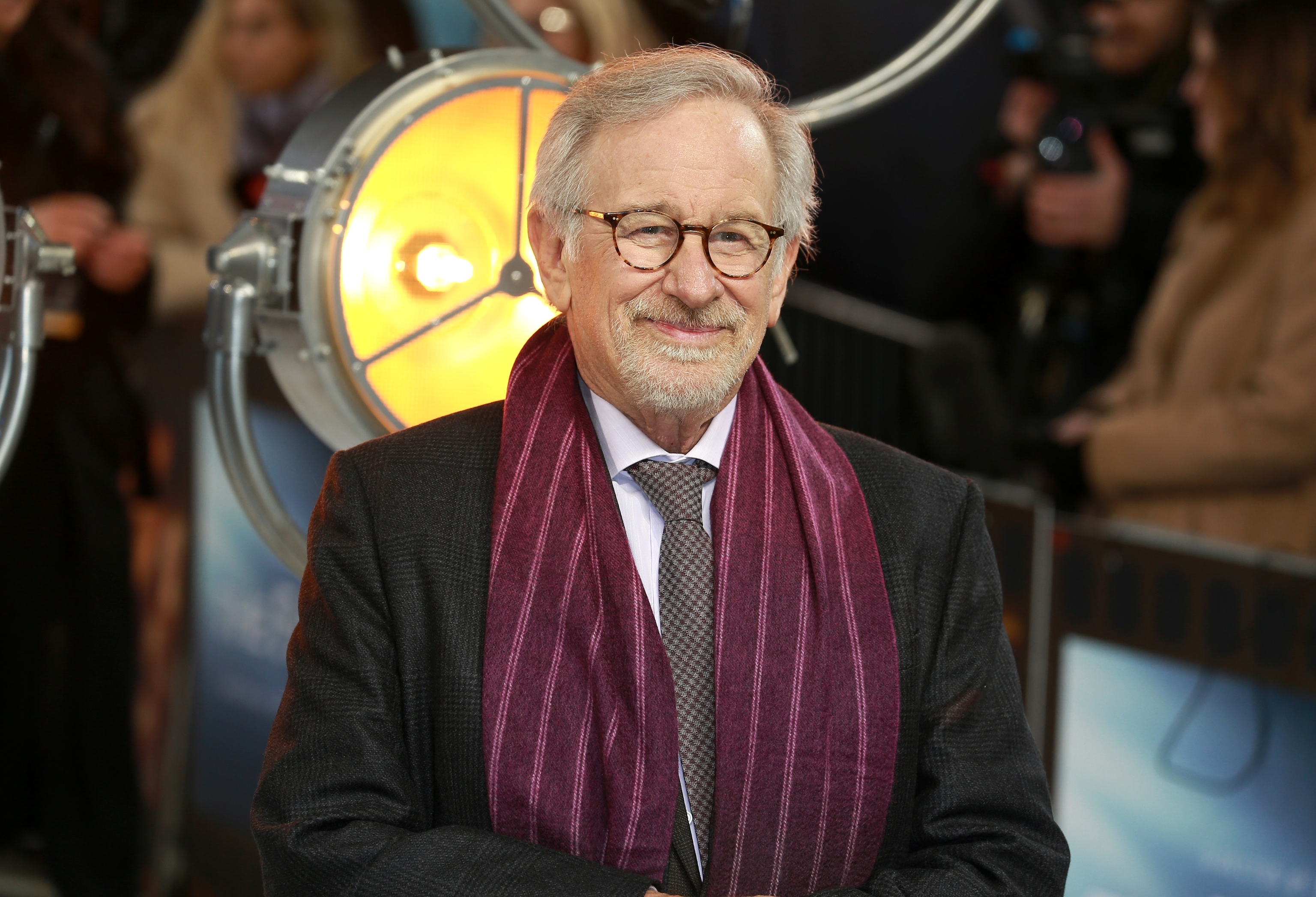 Steven Spielberg at premiere of "The Fabelmans" in 2023