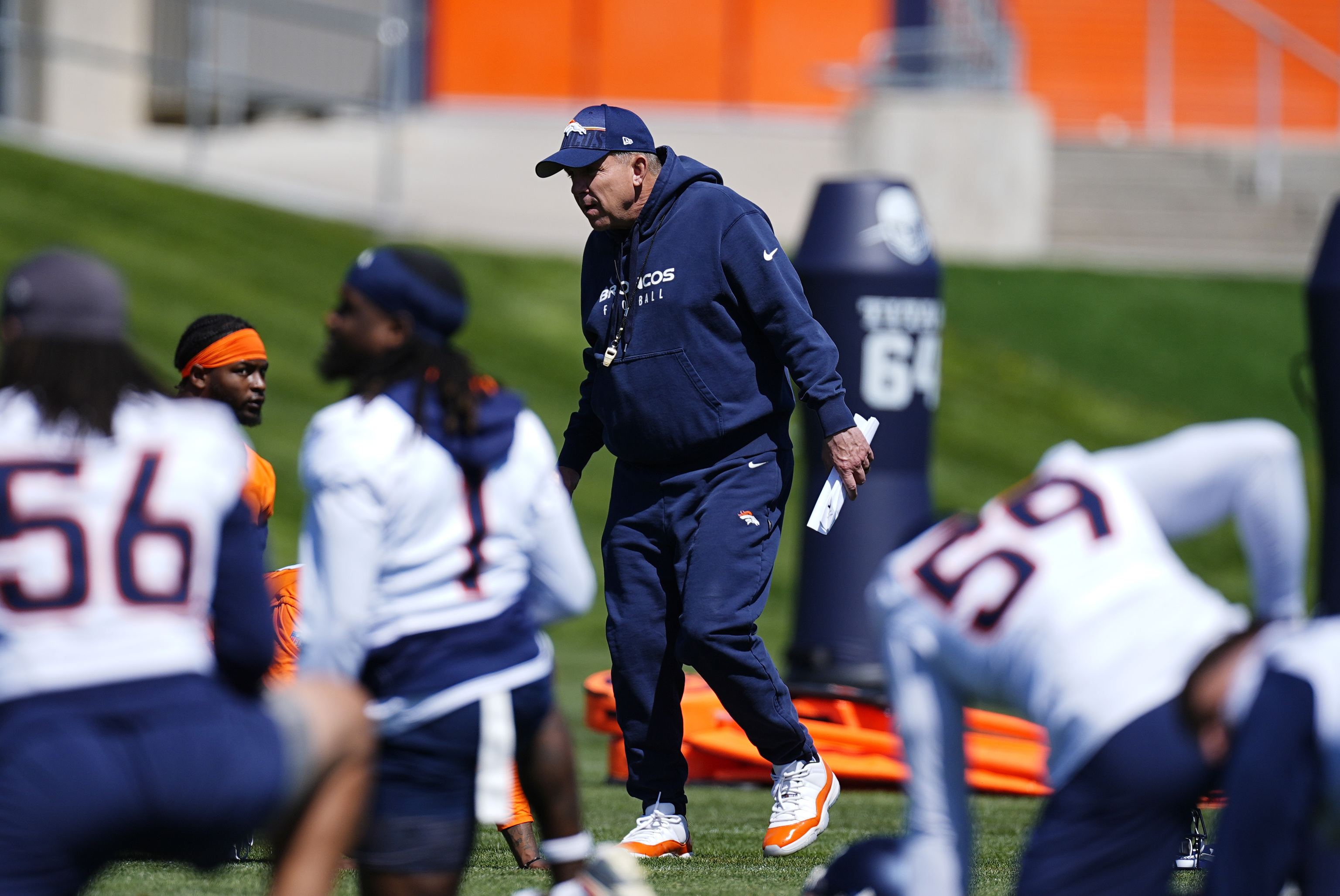 Denver Broncos head coach Sean Payton.