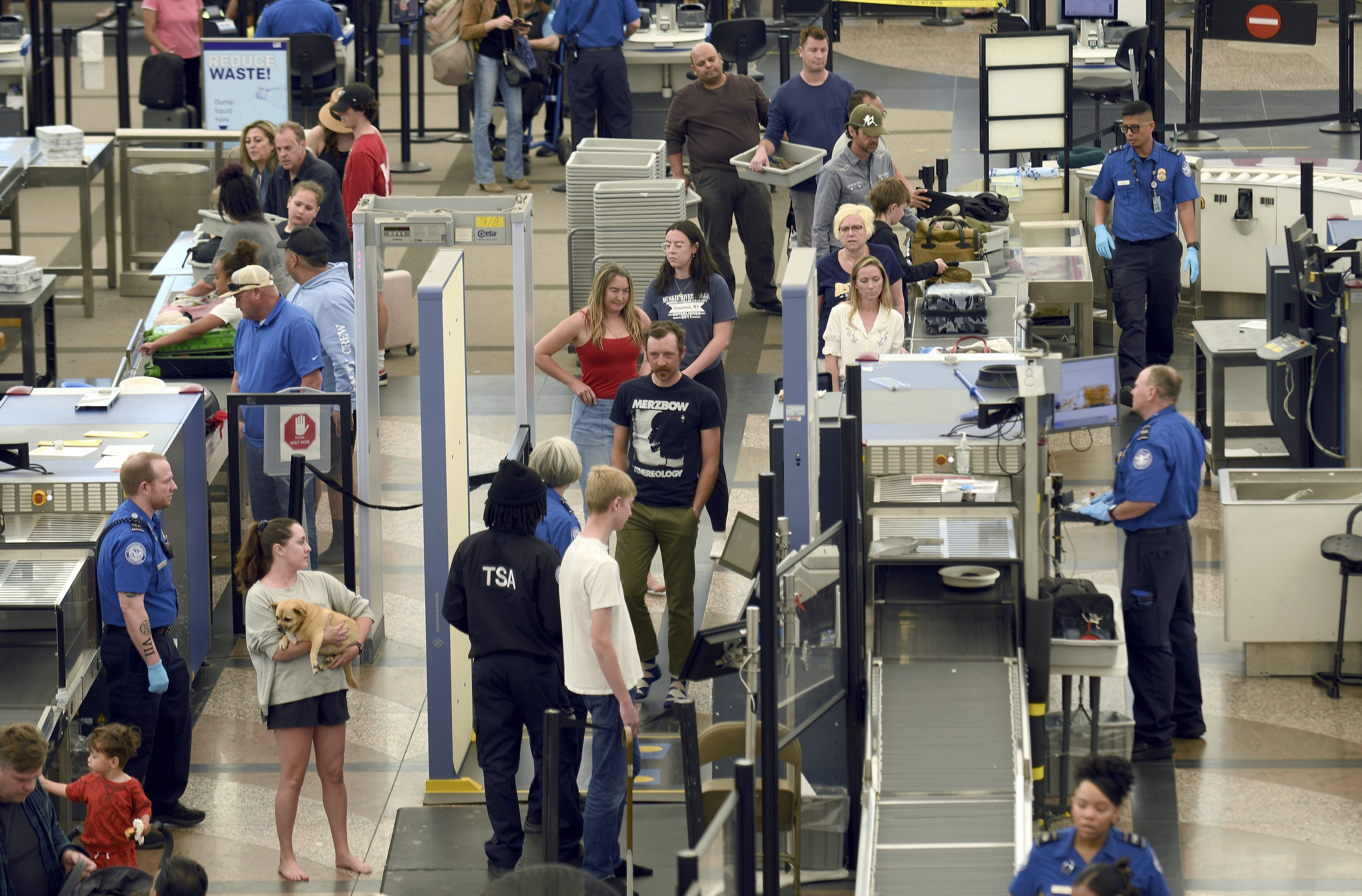 Nearly 3 million people expected to pass through airport checkpoints.