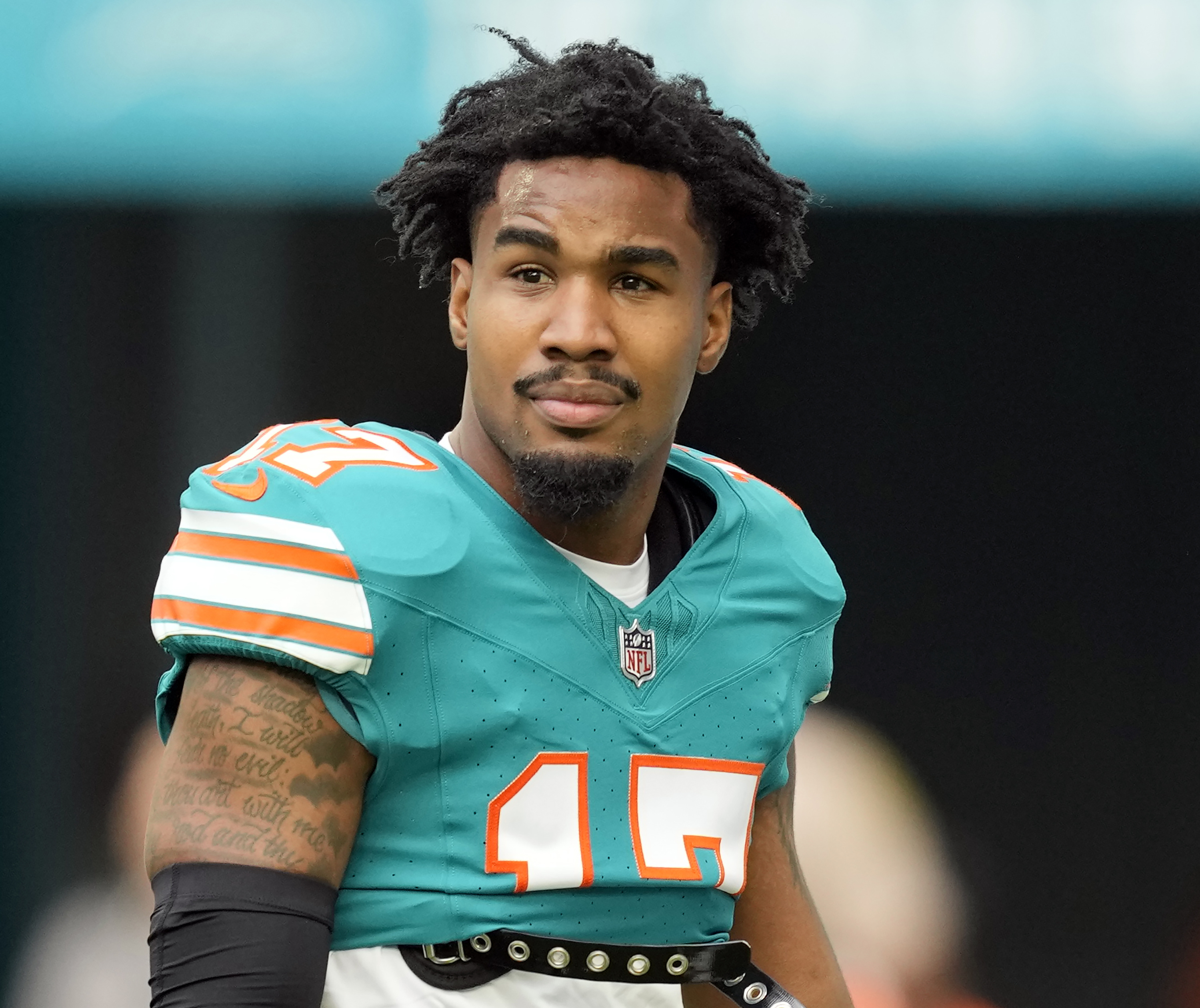 Miami Dolphins wide receiver Jaylen Waddle.