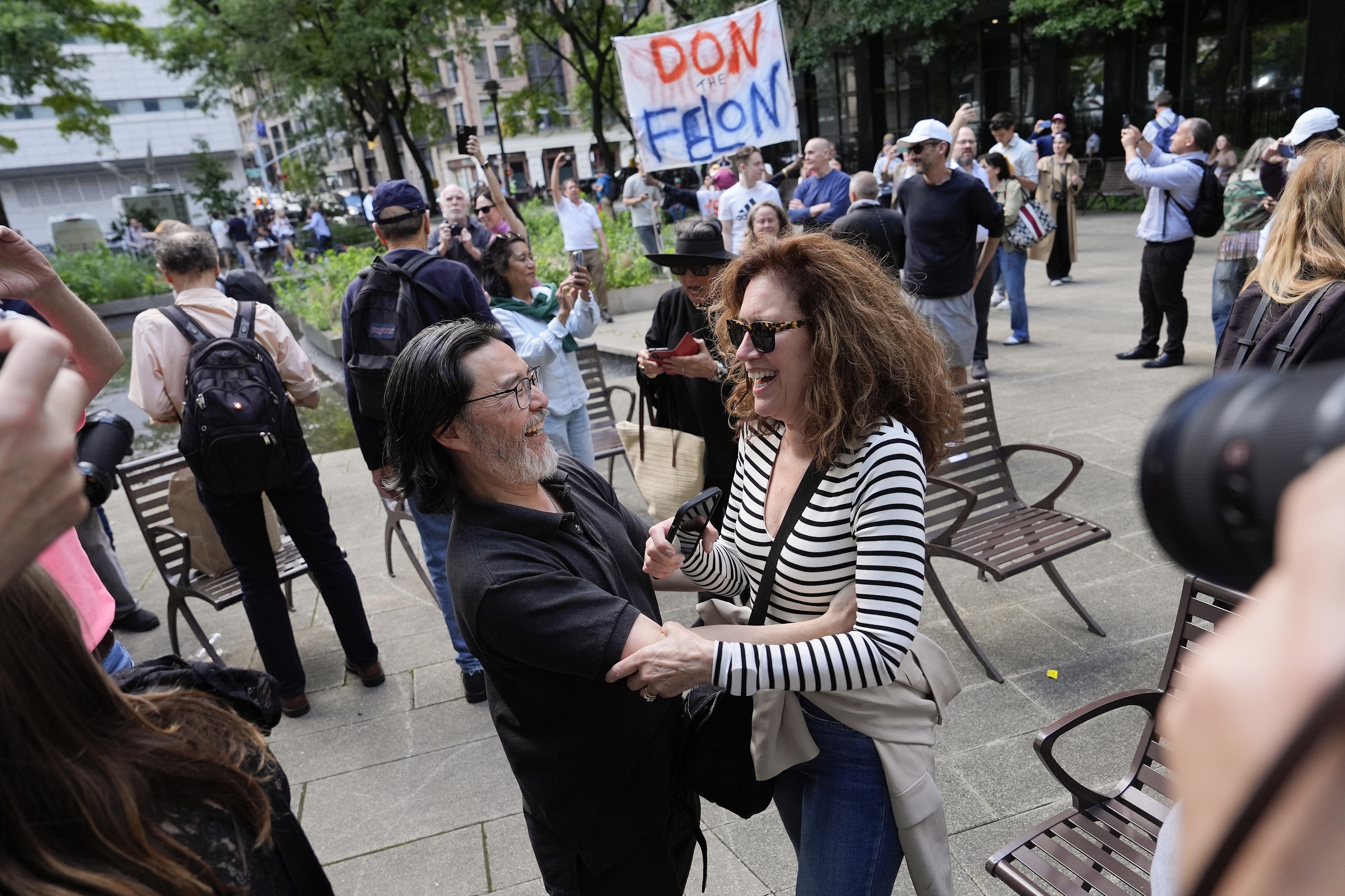 People react to the guilty verdict against Donald Trump.