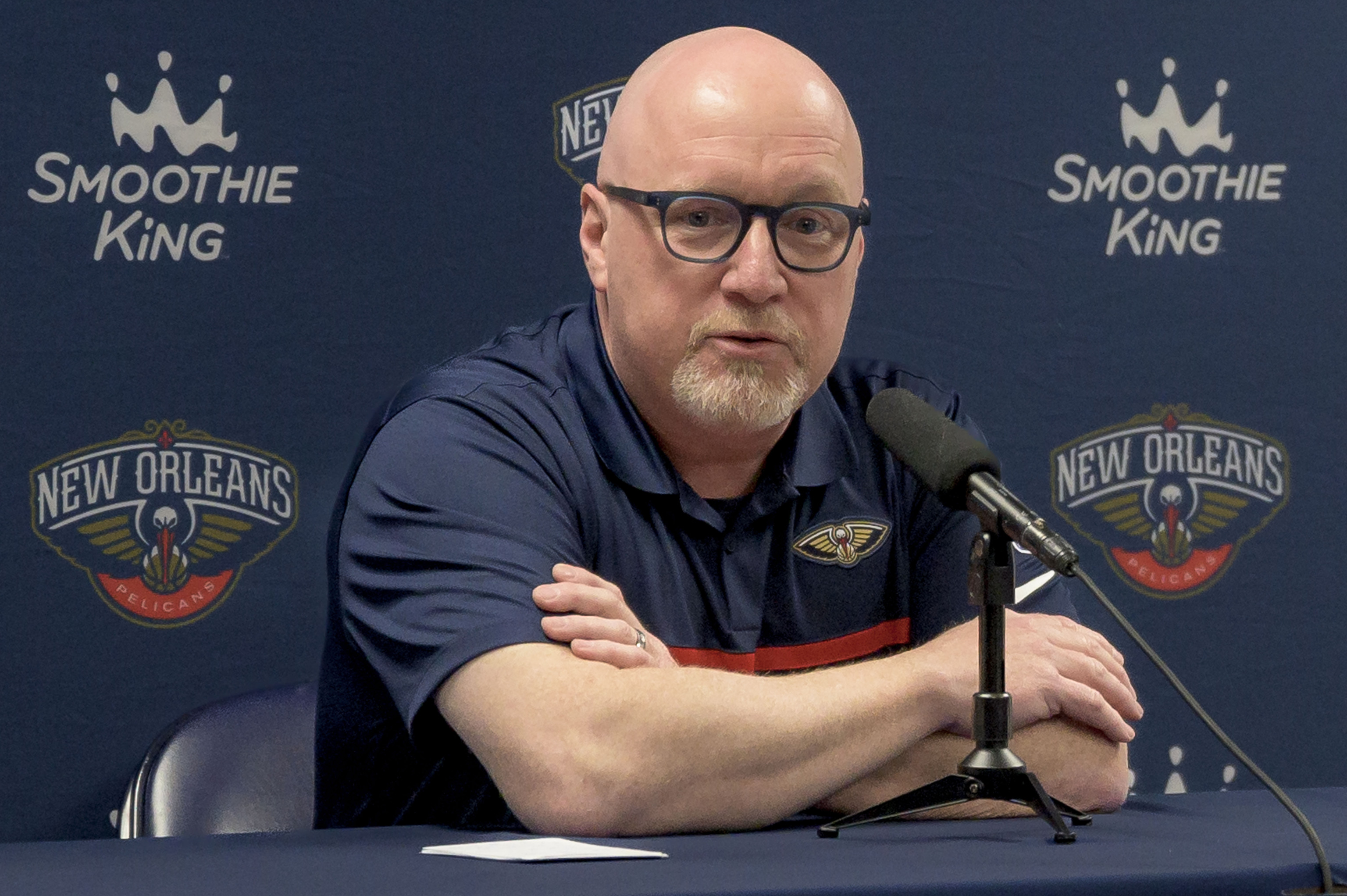 David Griffin, New Orleans Pelicans executive vice president of basketball operations.