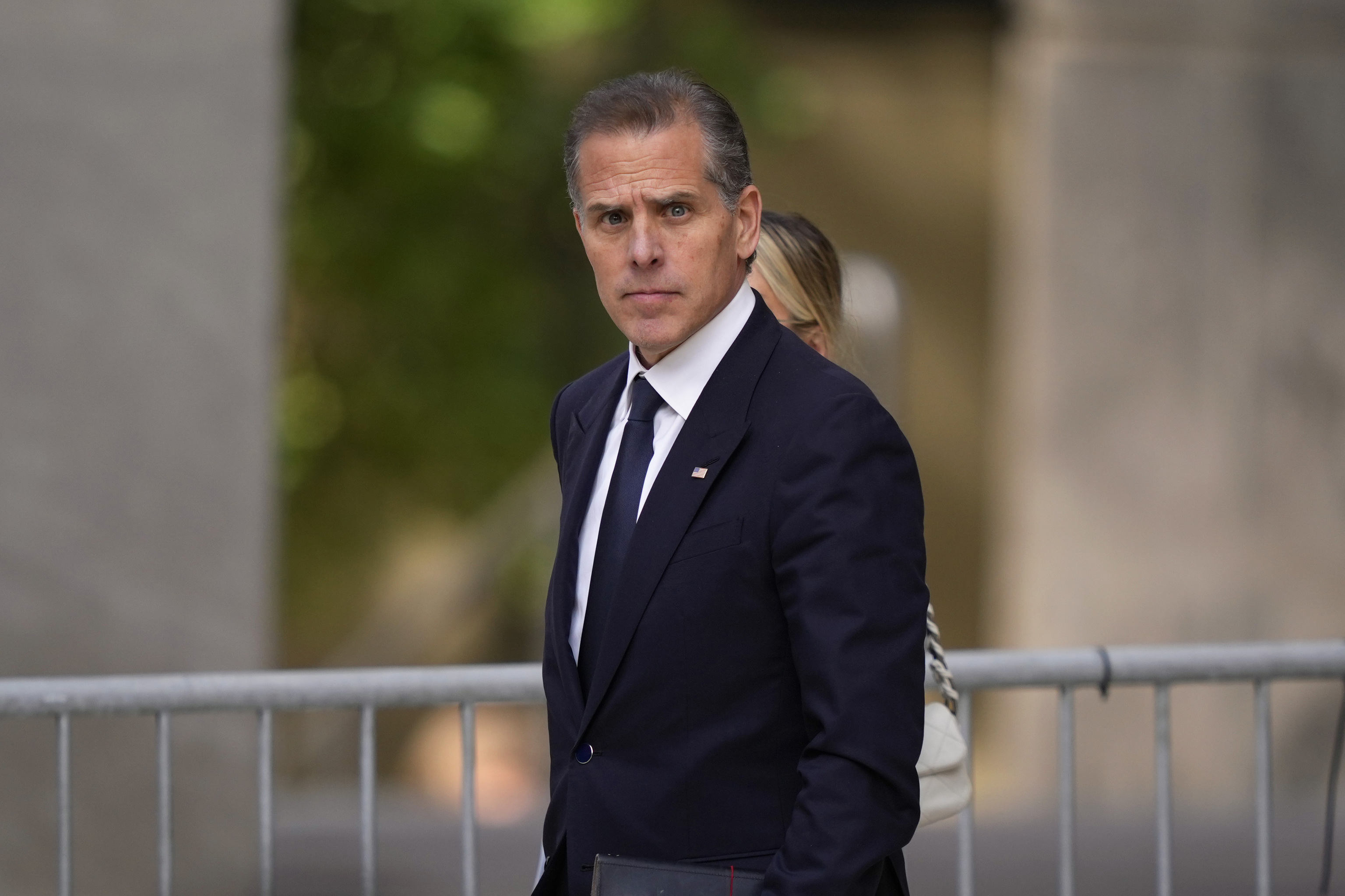 Hunter Biden departs from federal court.