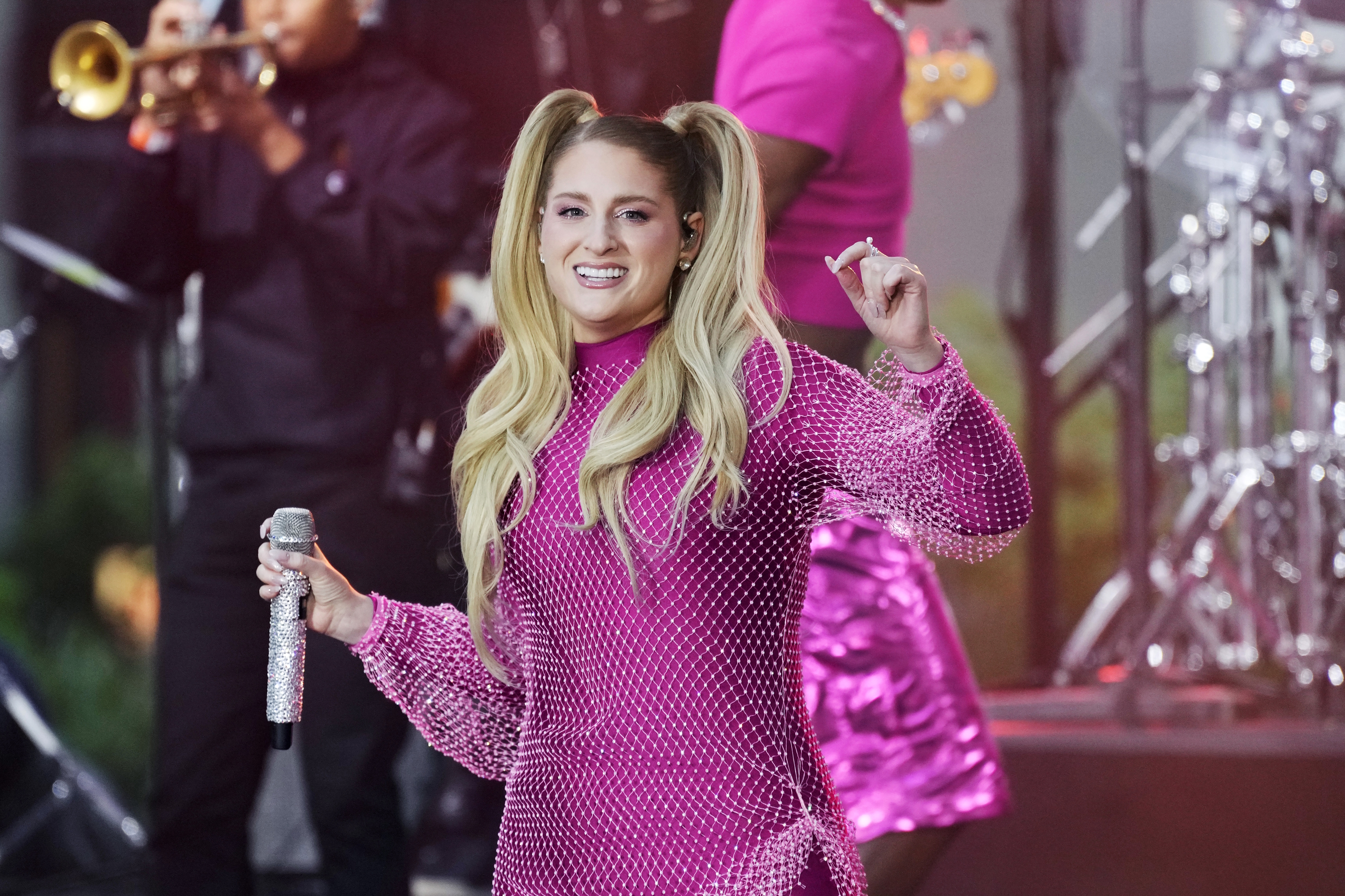 The singer, Meghan Trainor.