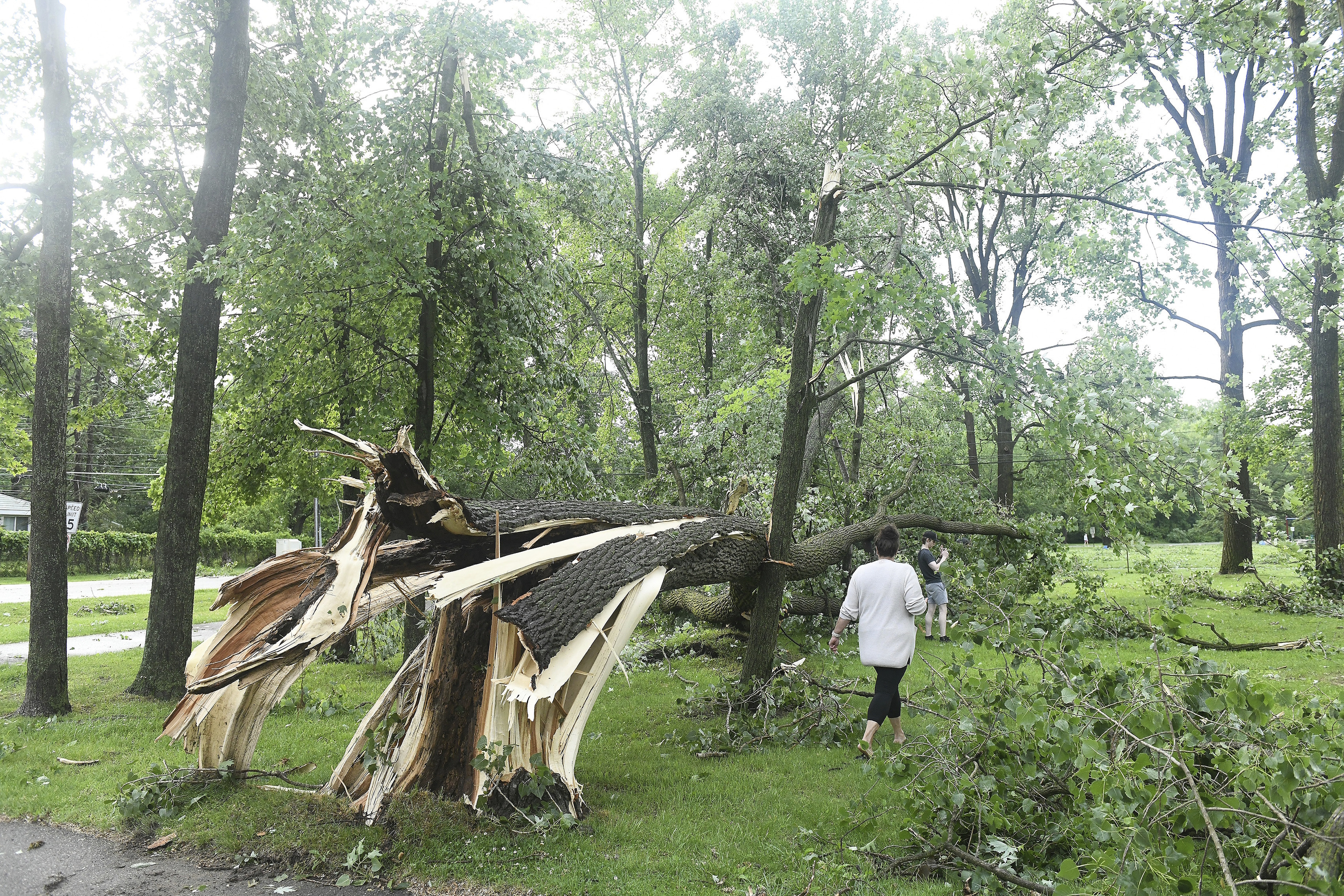 Five people were injured in Maryland.