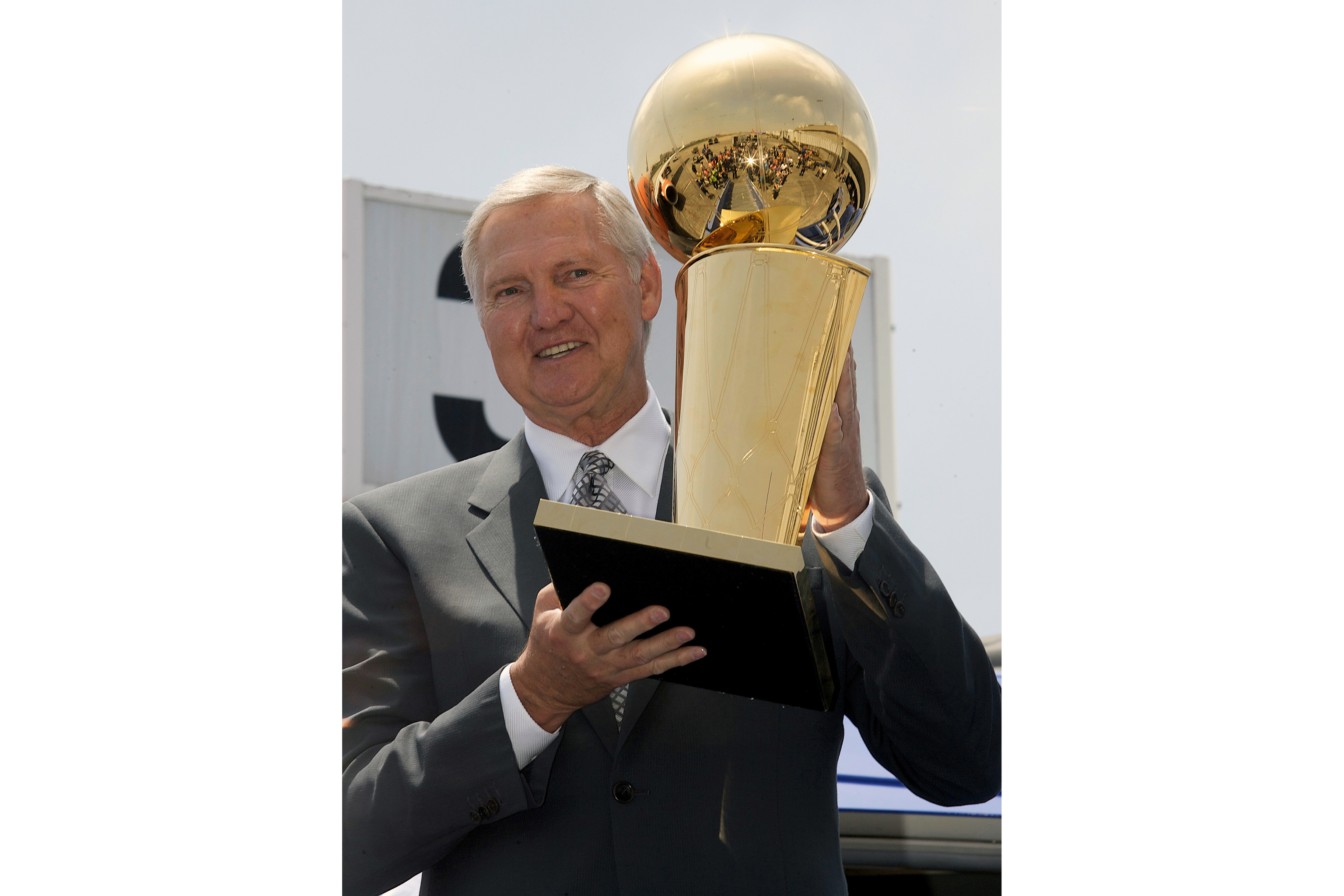 Former Los Angeles Lakers and Basketball Hall of Fame member Jerry West.