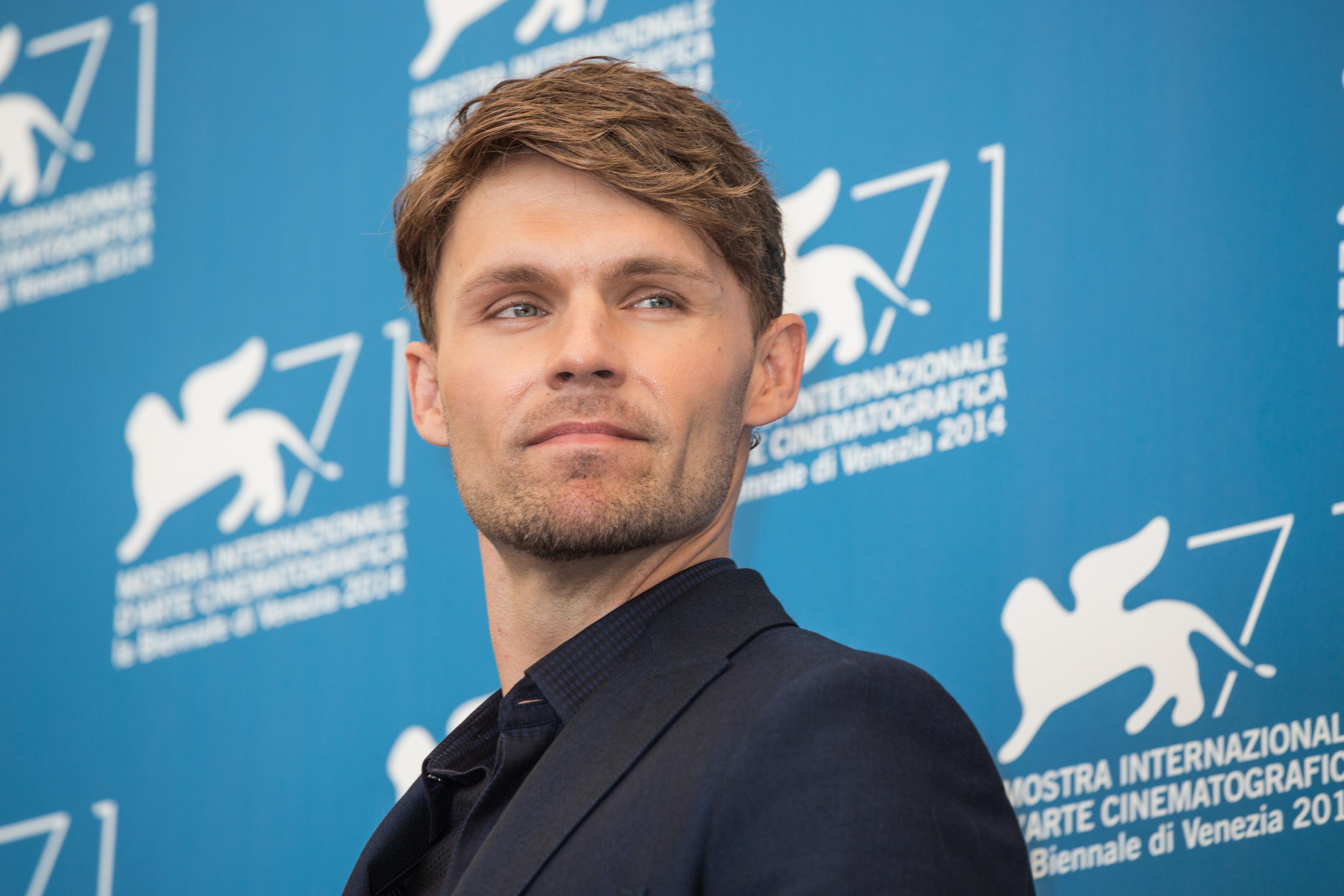 Scott Haze on a photocall in Venice, Italy on 2014