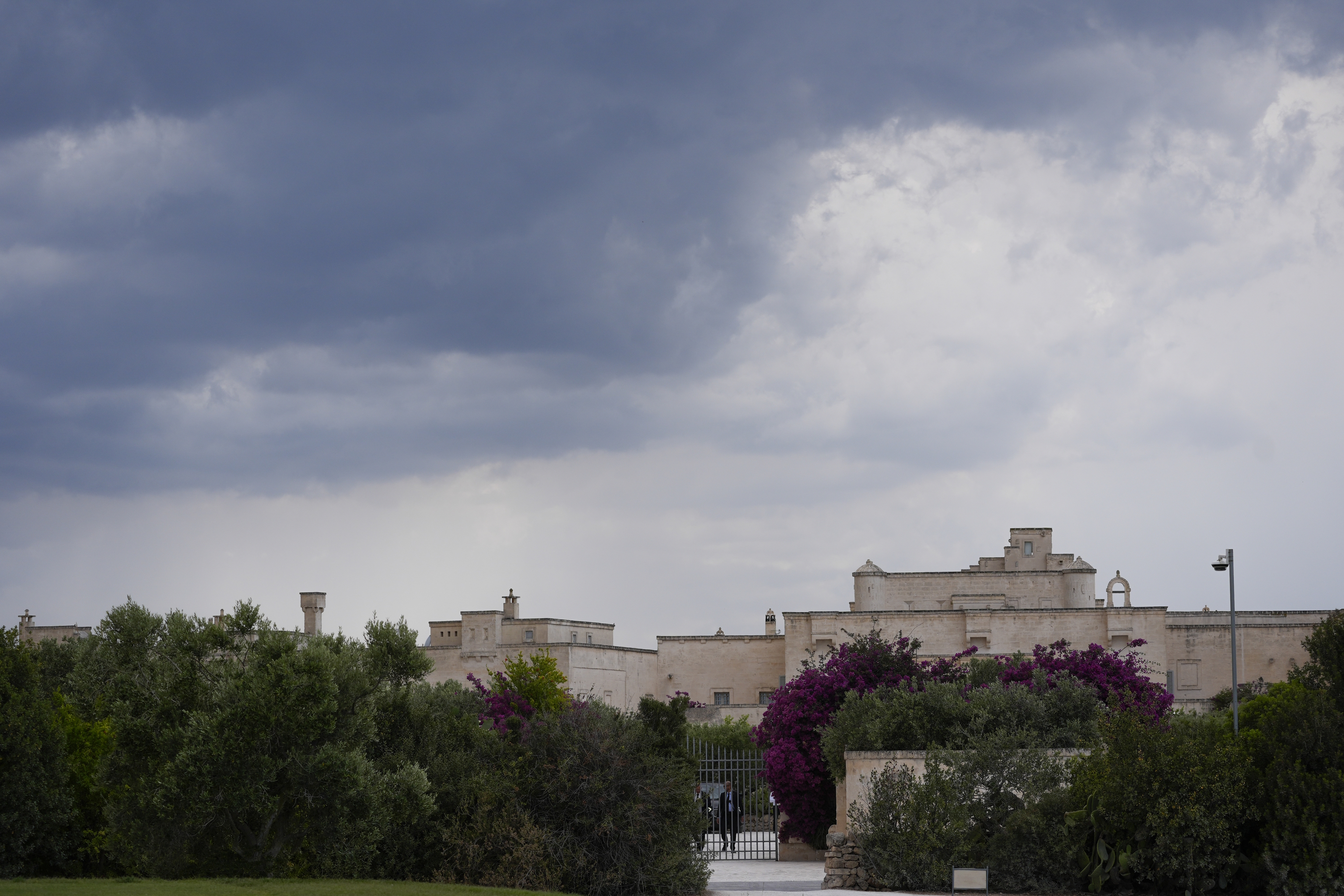 The site hosting the G7 summi in Borgo Egnazia, Italy.