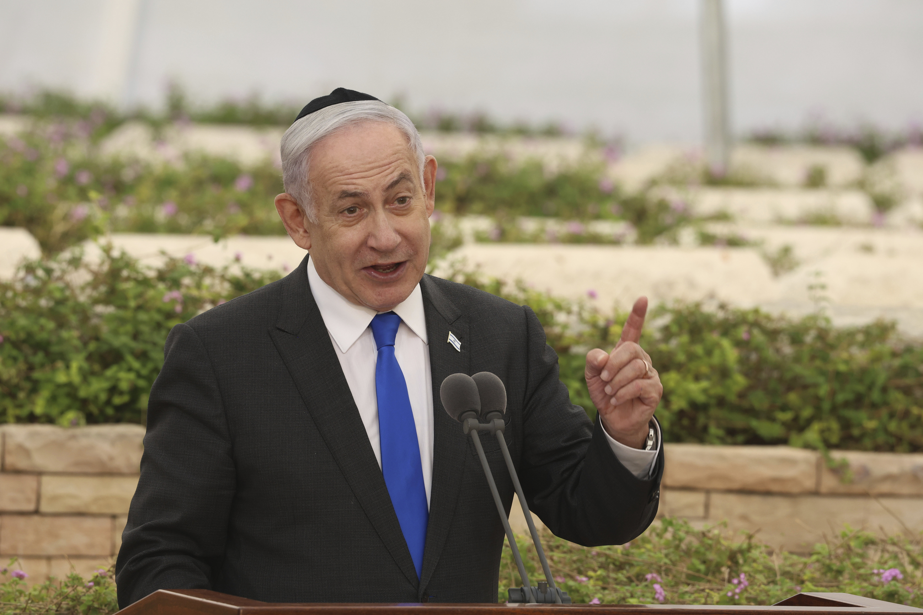 Israeli Prime Minister Benjamin Netanyahu is claiming the United States is withholding weapons needed for the war in Gaza. In a video released Tuesday, Netanyahu implied the holdup was slowing Israel's offensive in the southern Gaza city of Rafah.