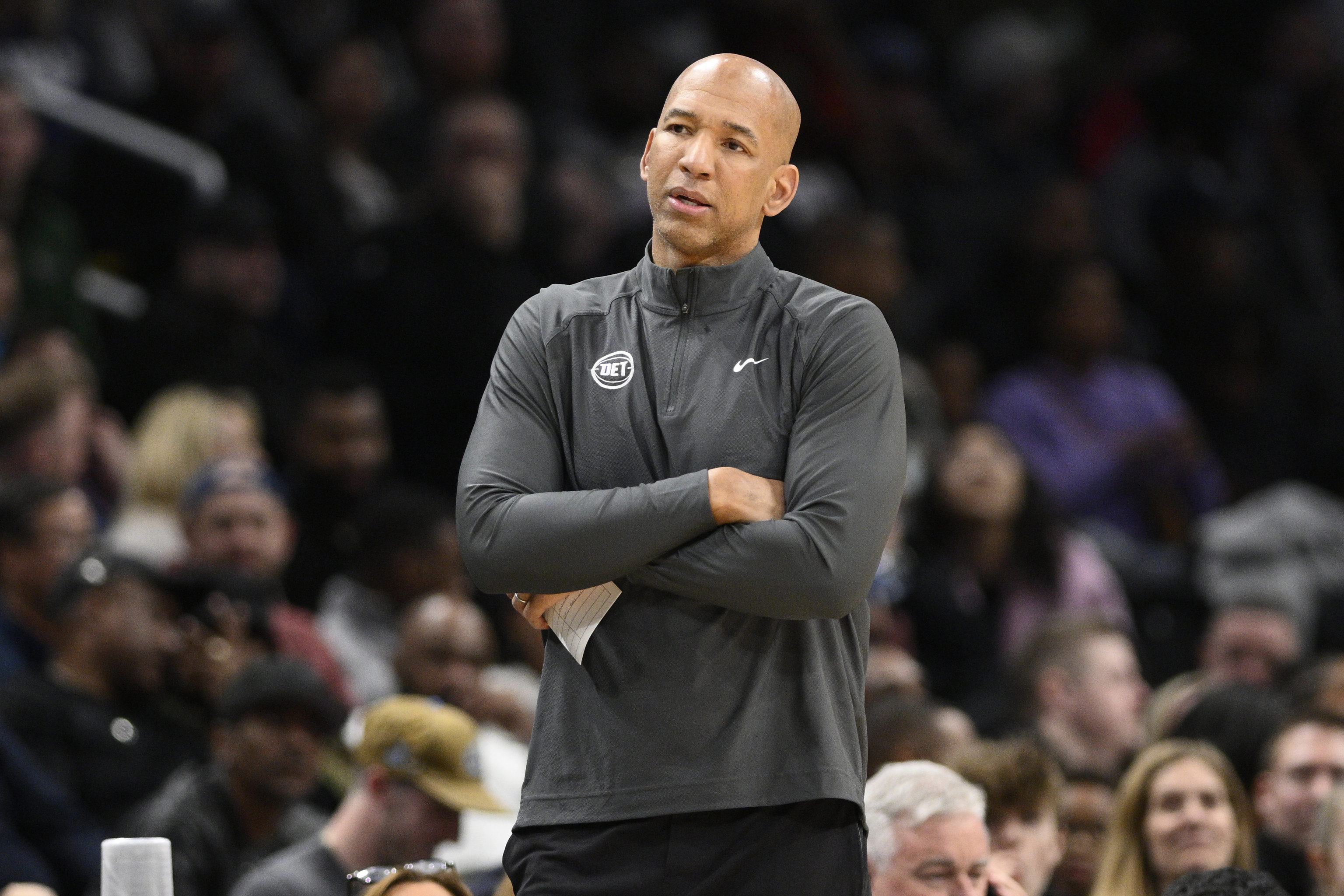 Detroit Pistons coach Monty Williams