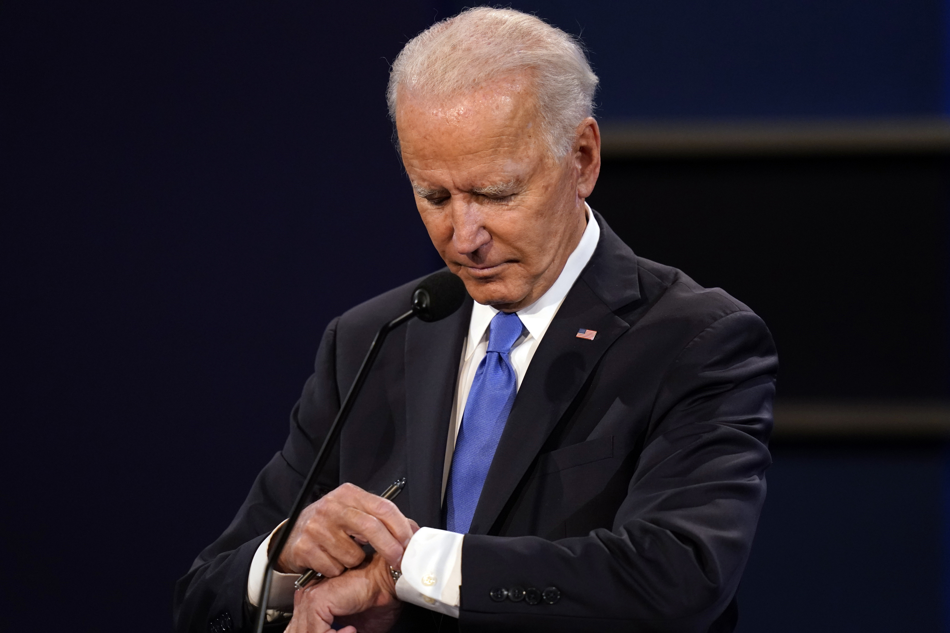 Democratic presidential candidate former Vice President Joe Biden