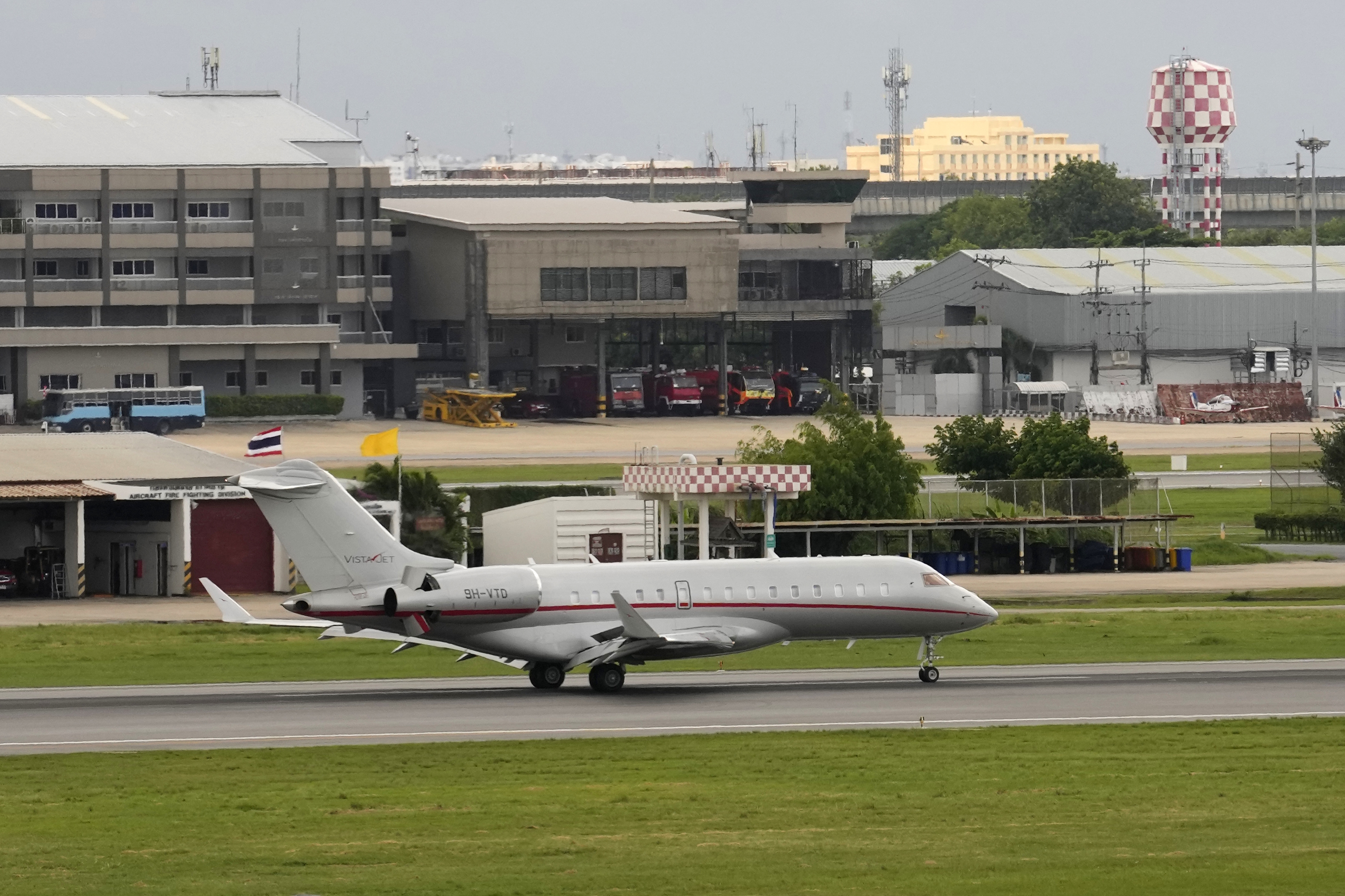 The plane thought to be carrying WikiLeaks' Julian Assange.