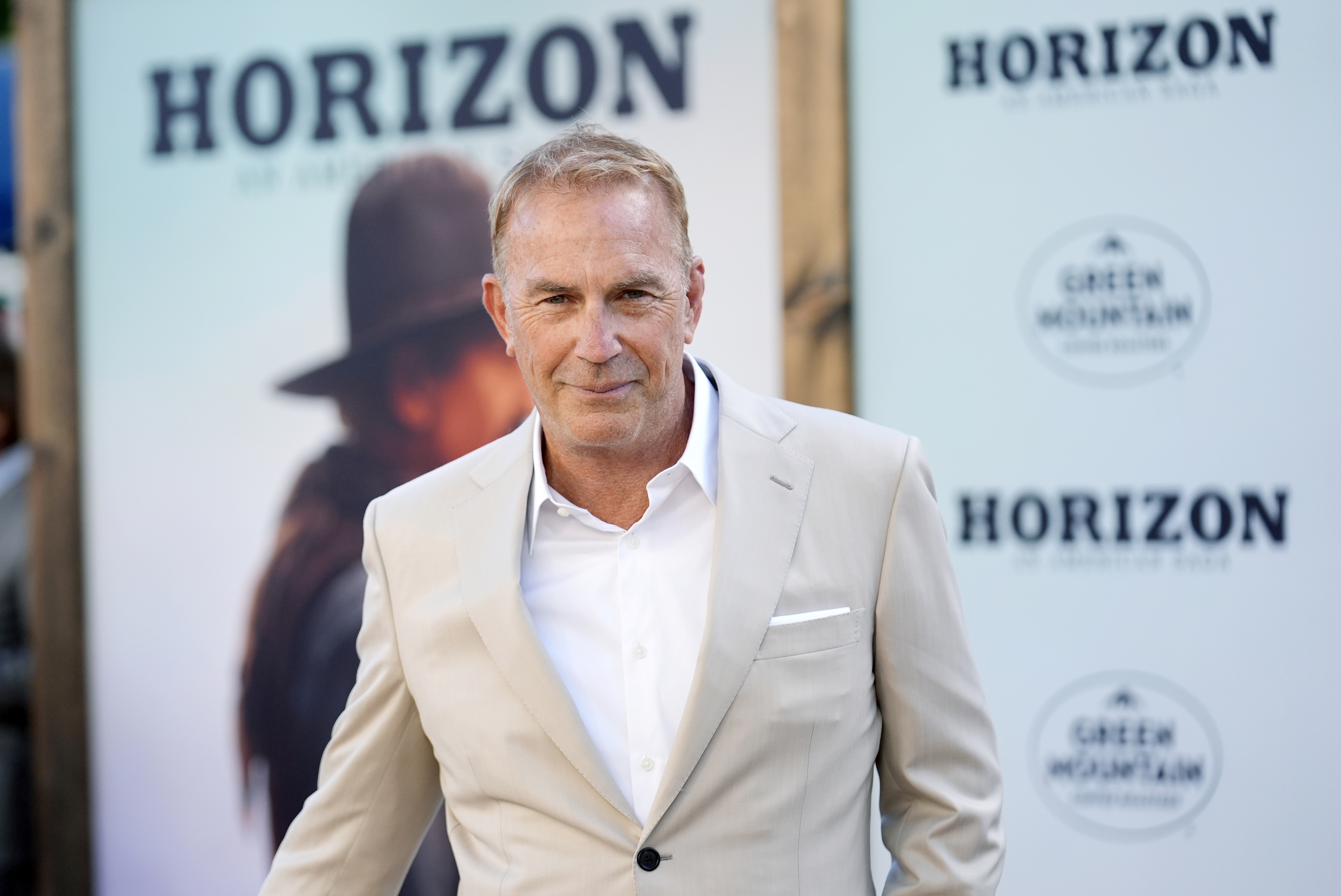 Kevin Costner, the director, co-writer and star of "Horizon".