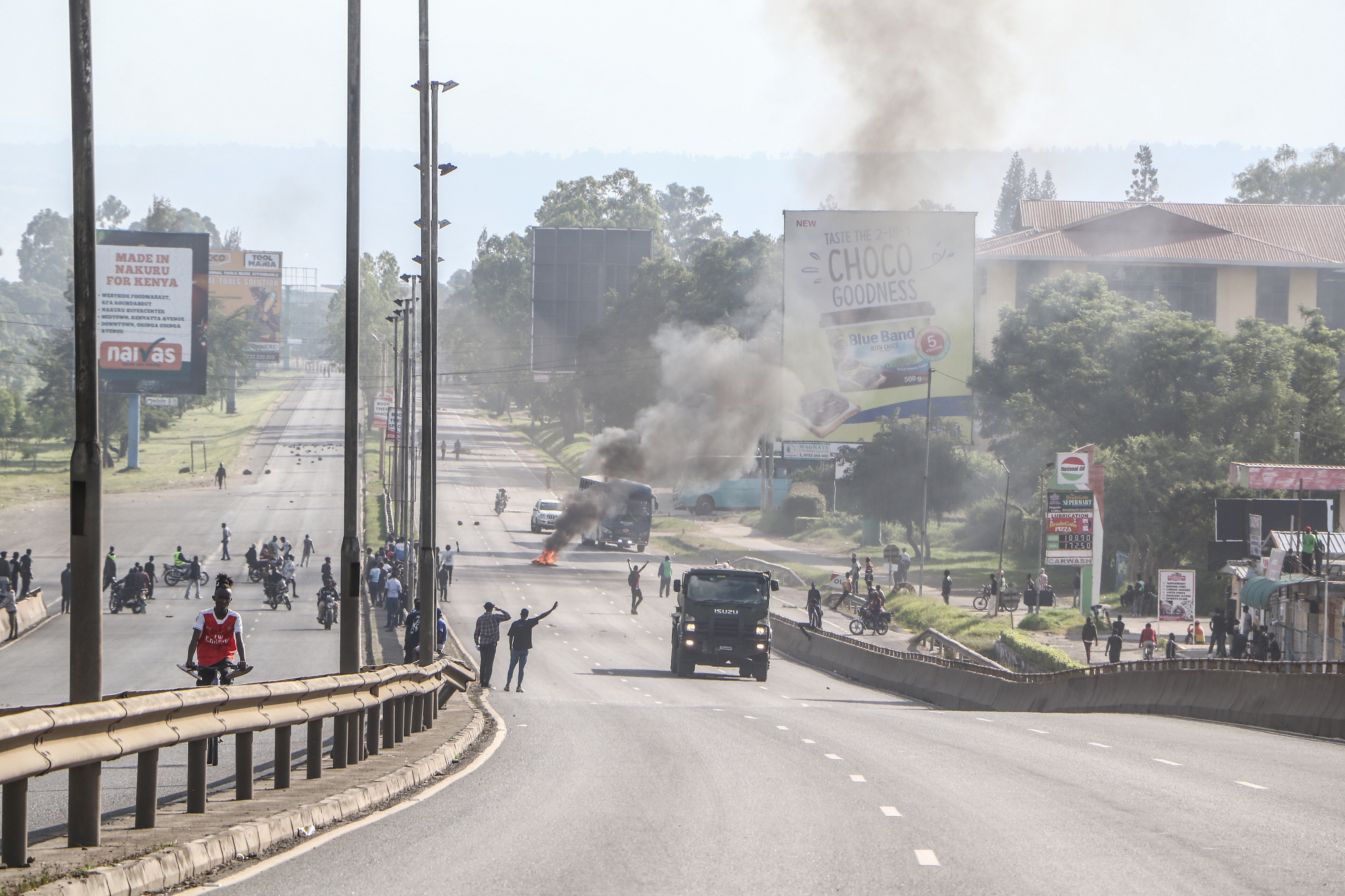 Deadly protests over tax bill in Kenya.