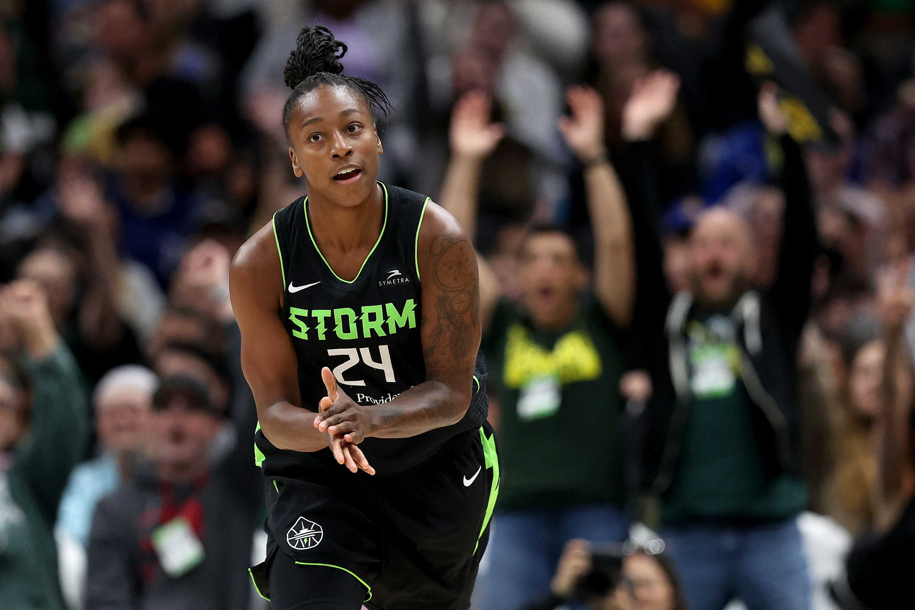 Jewell Loyd, of the Seattle Storm.