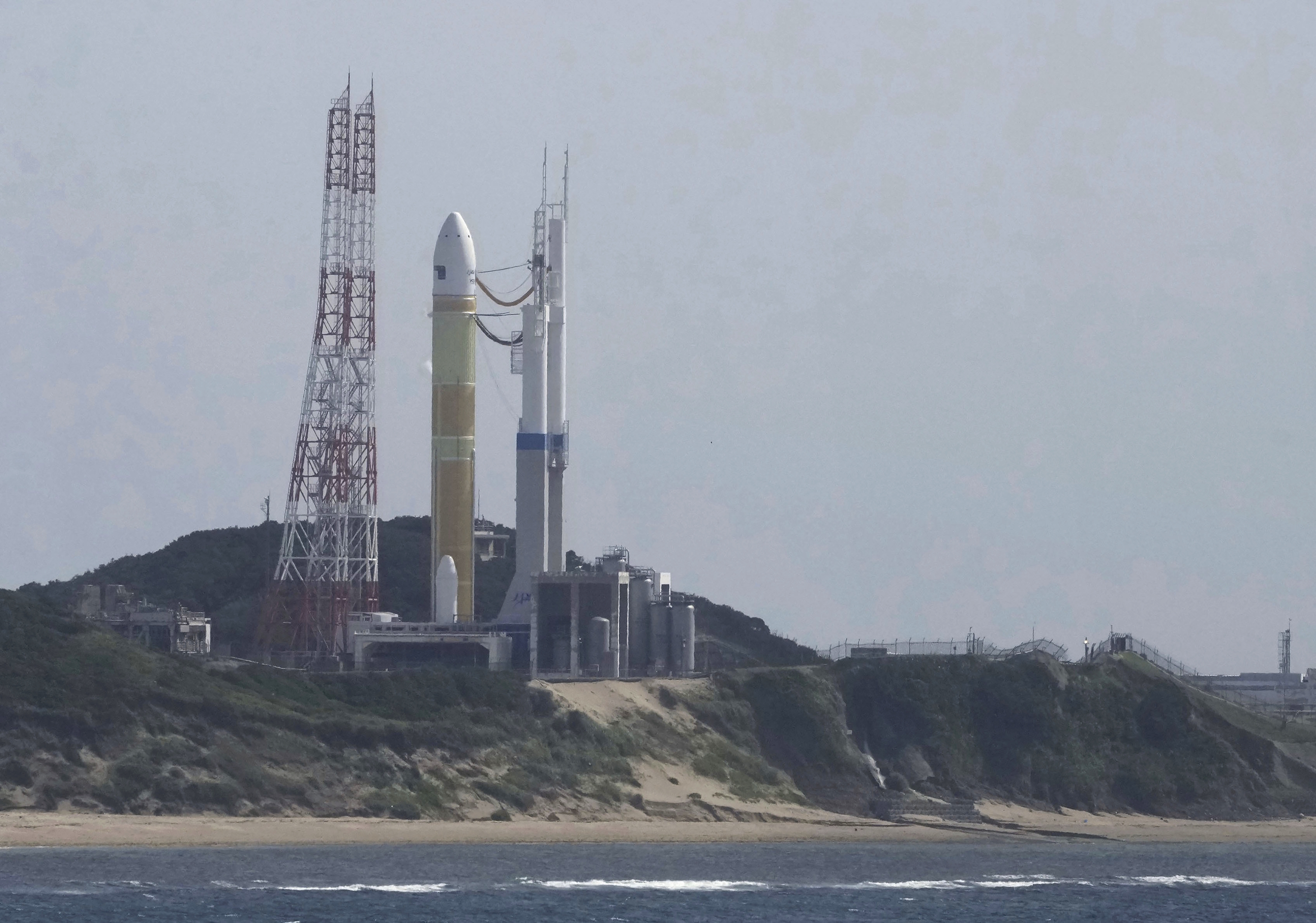 Japan's H3 rocket with satellite Daichi 4.