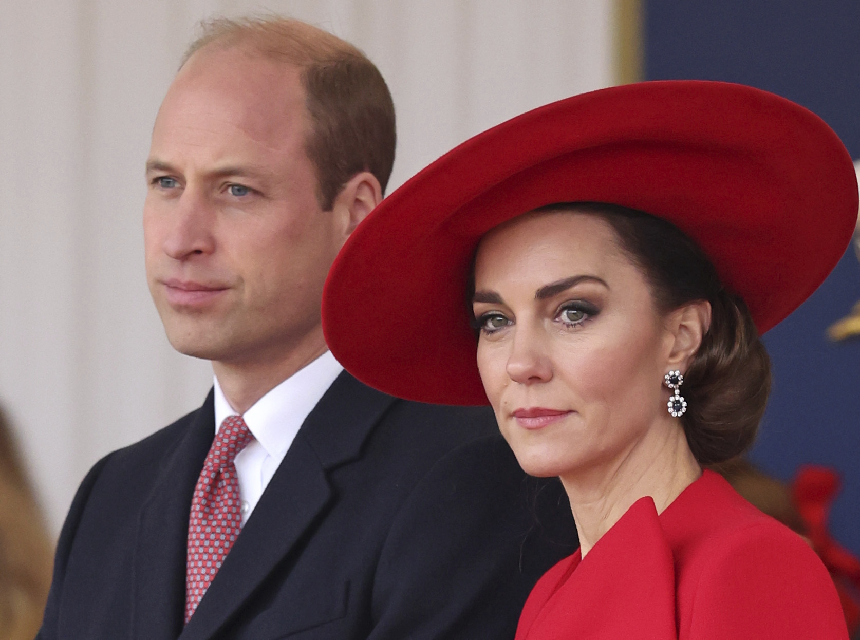 Prince William and Britain's Kate, Princess of Wales.