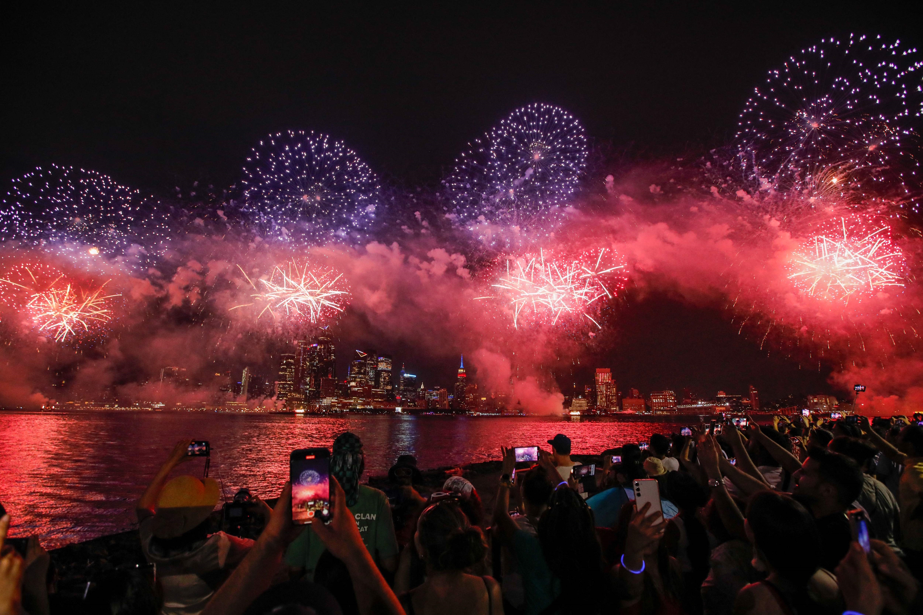 Annual Macy's Independence Day fireworks.