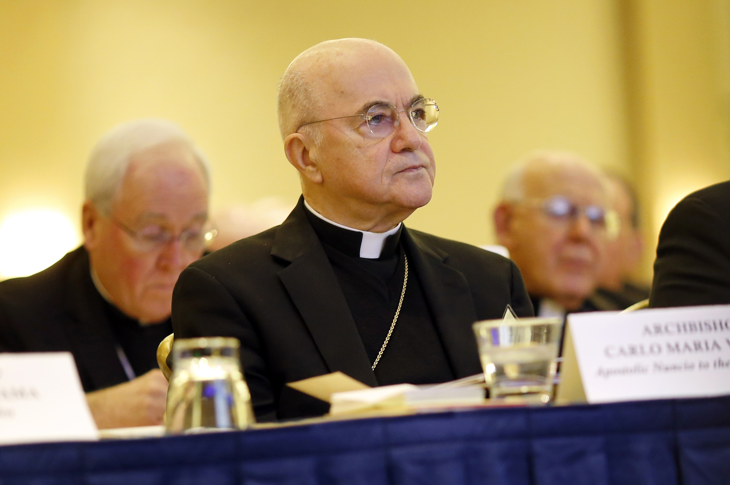 Archbishop Carlo Maria Vigano.