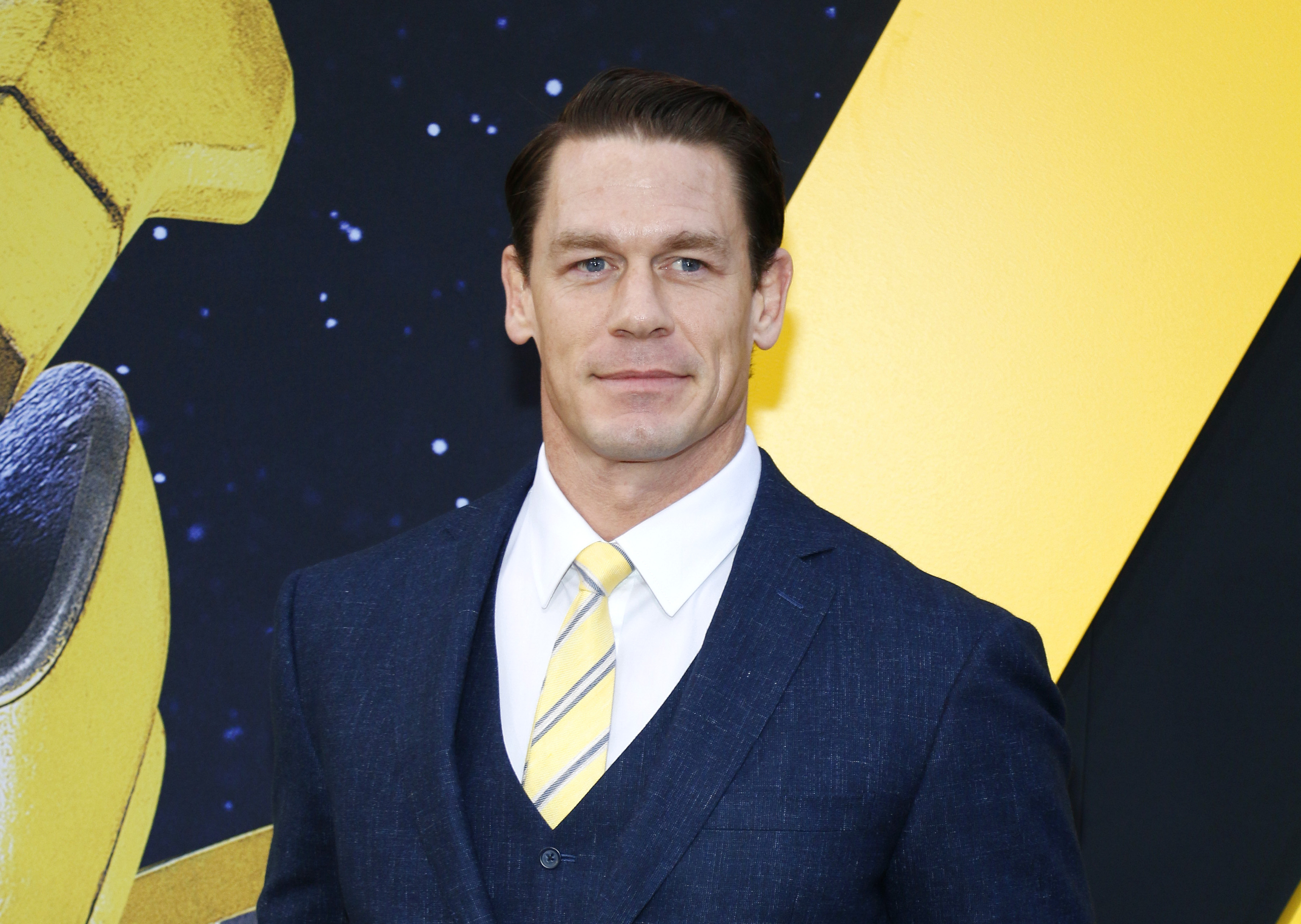 John Cena at the premiere of 'Bumblebee' in 2018