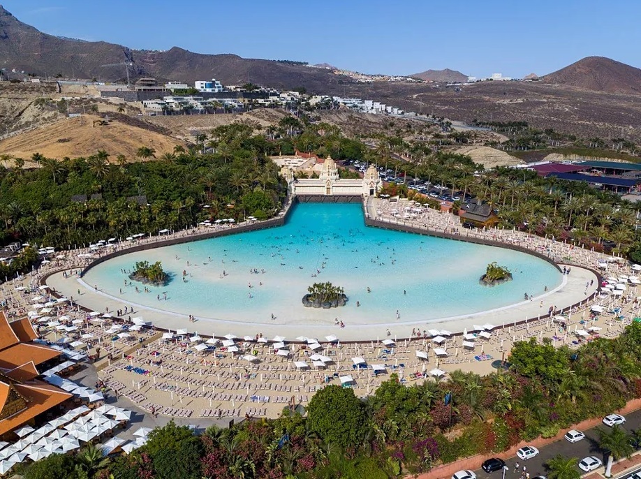 Panoramic view of the award-winning Canary Island resort.