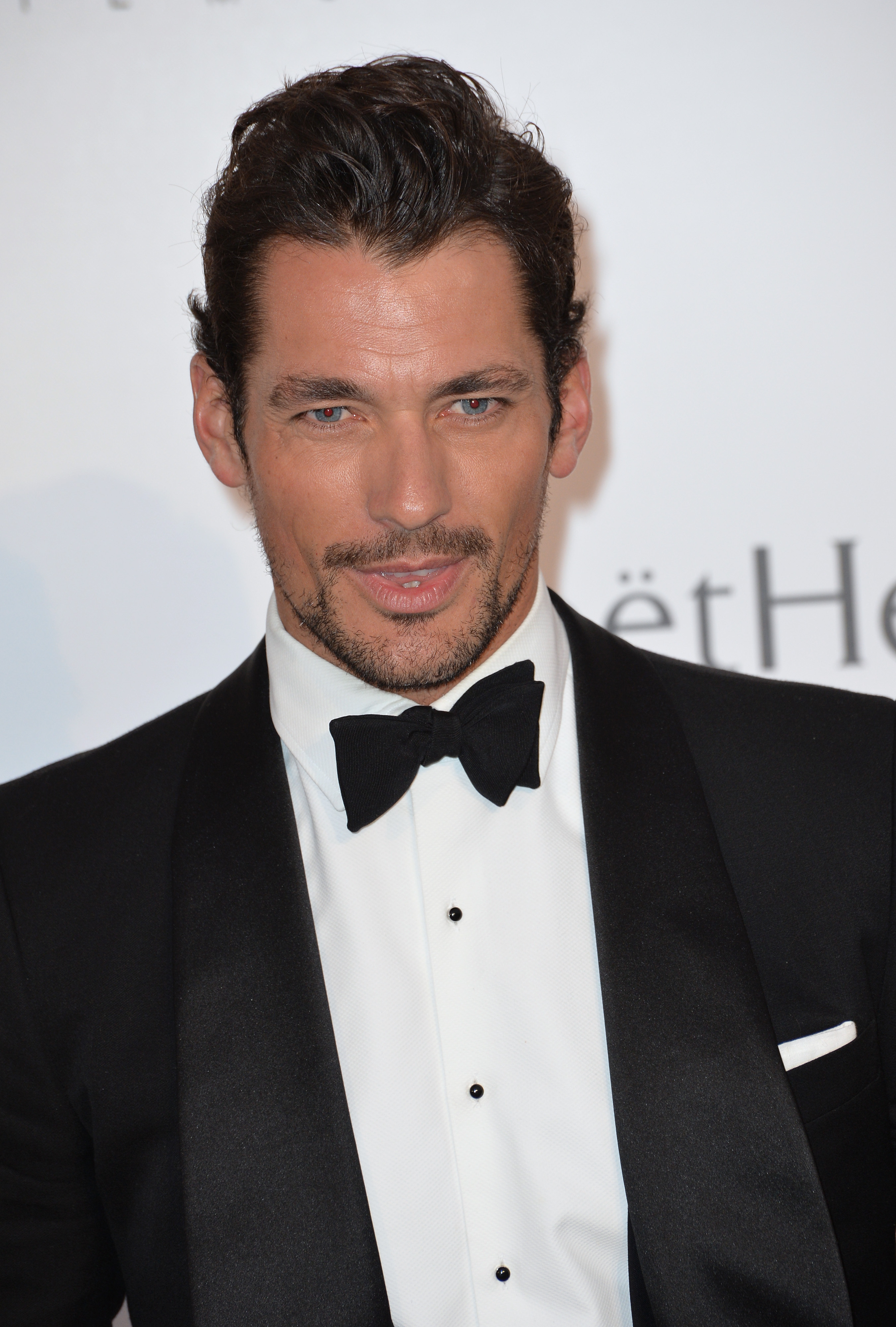 The model, David Gandy.