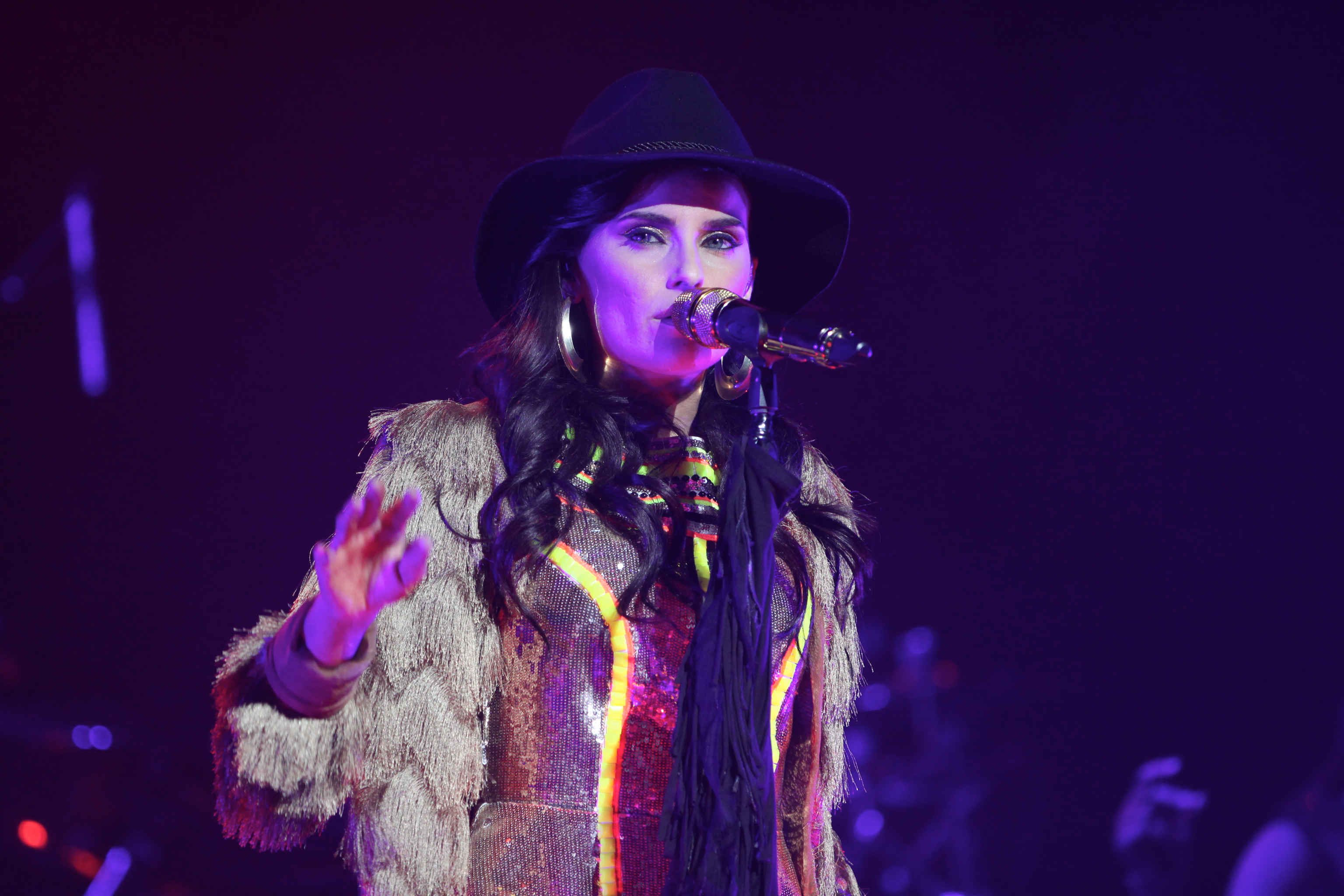 Nelly Furtado performs at the Sony Centre for Performing Arts on 2013